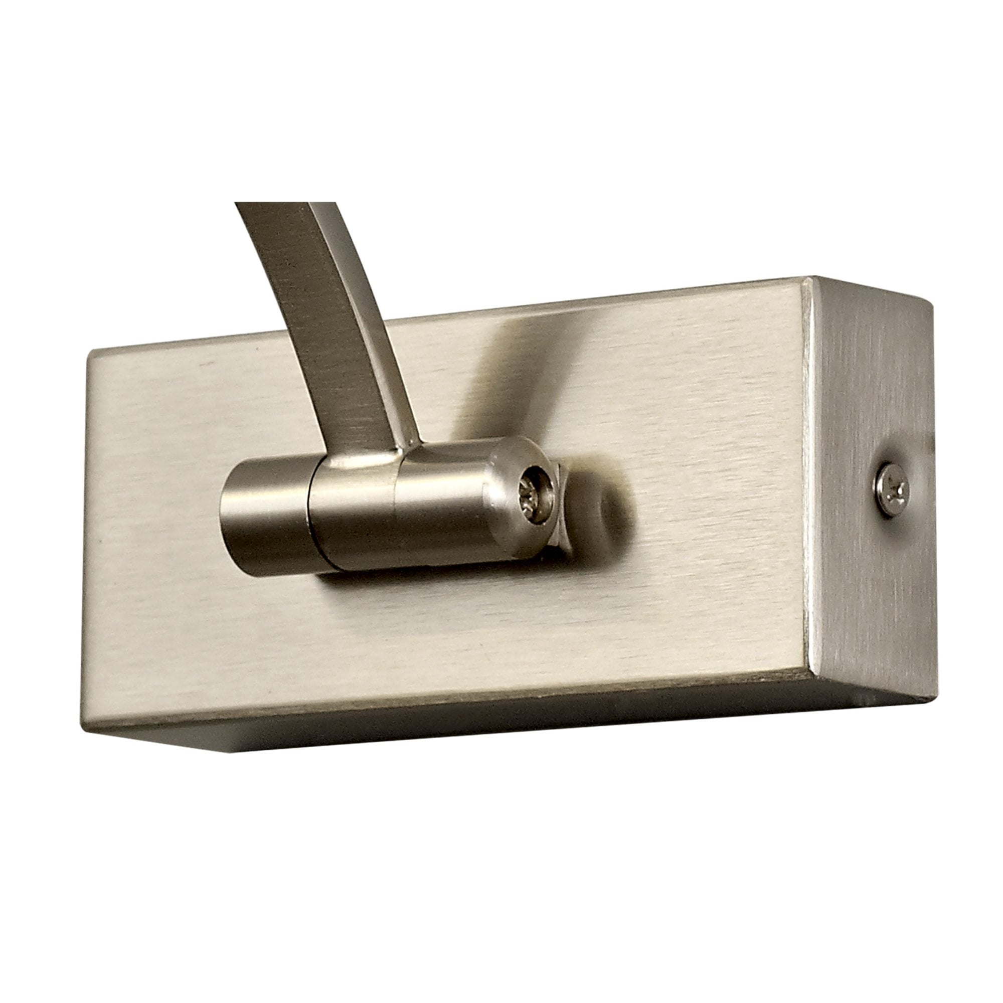 Fabula Plumtree Small 1 Arm LED Wall Lamp/Picture Light - Satin Nickel