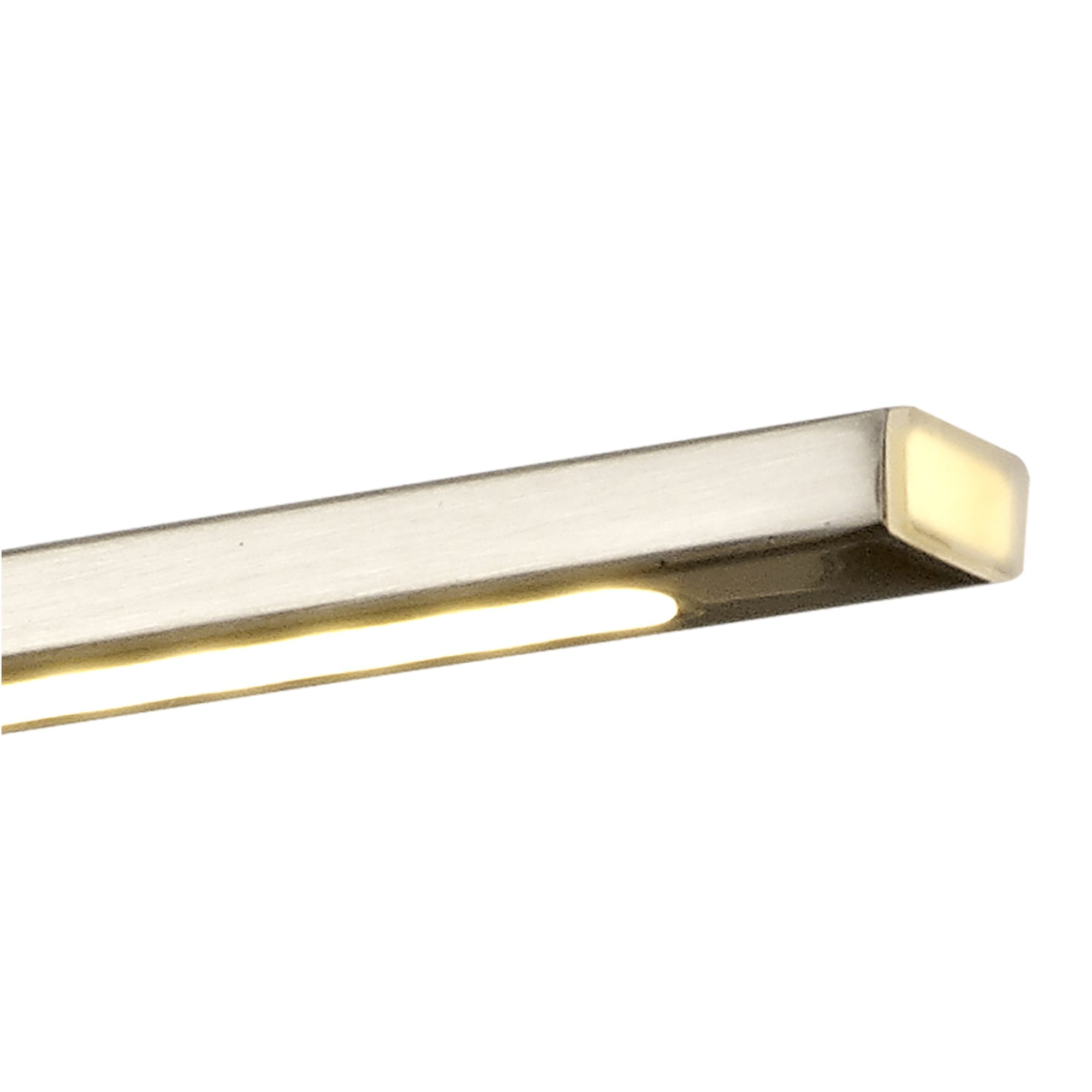 Fabula Plumtree Small 1 Arm LED Wall Lamp/Picture Light - Satin Nickel