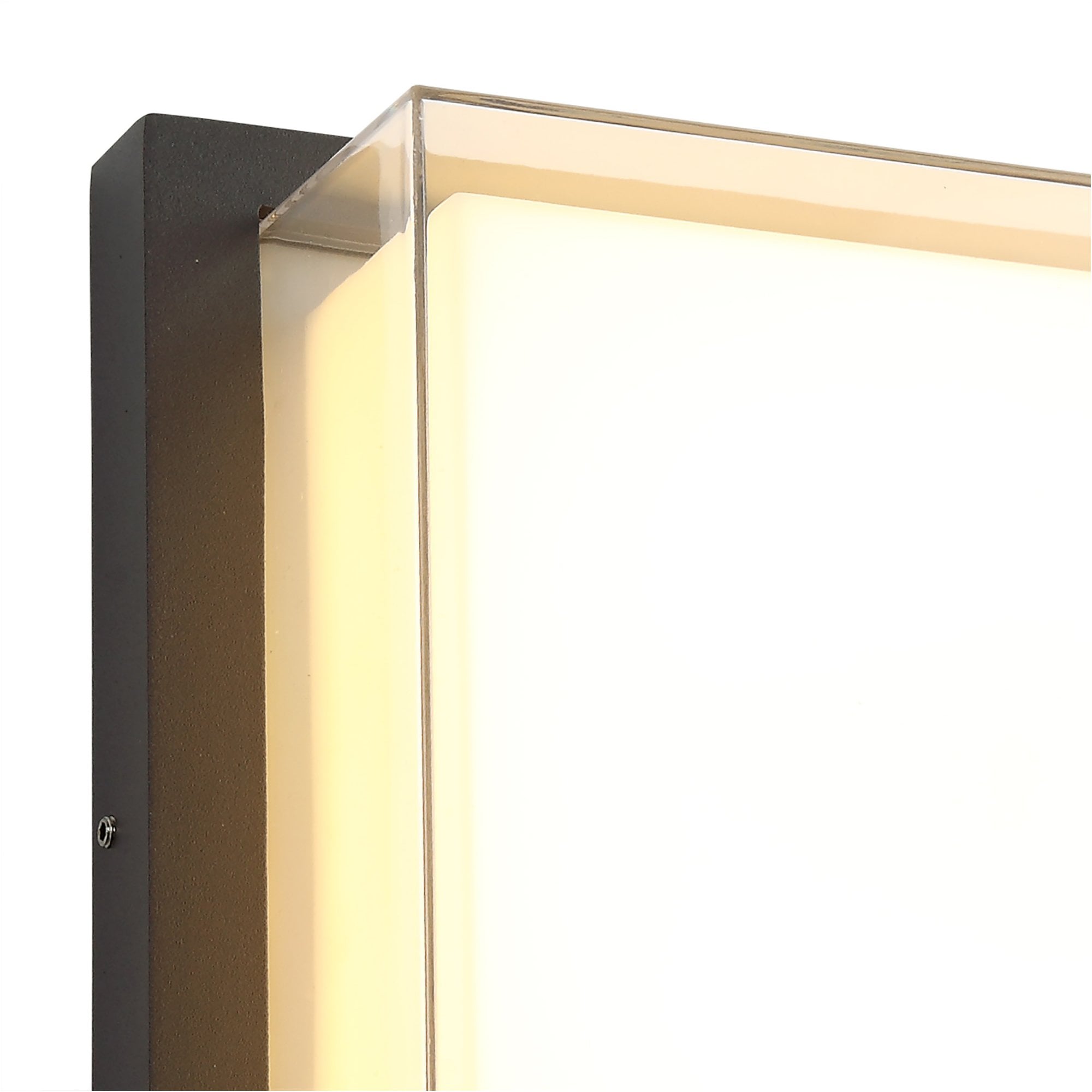 Fabula Richmond LED Wall Lamp - Anthracite, Opal & Clear PC - IP65