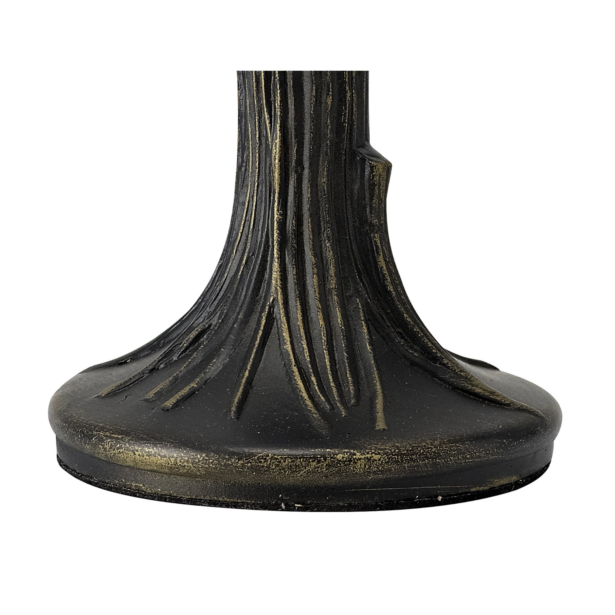 Fabula Amberley Tiffany Table Lamp - Green & Cream