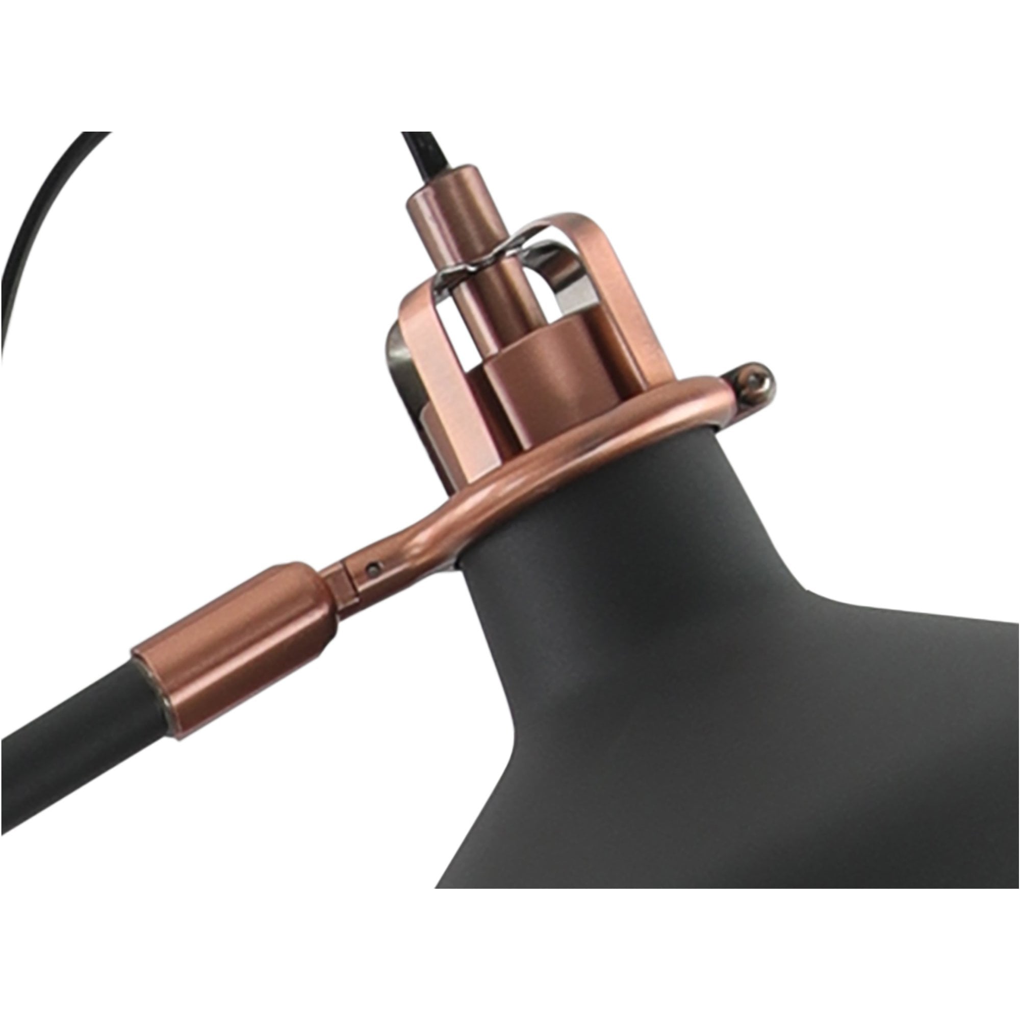 Fabula Forest Single Adjustable Floor Lamp - Graphite & Copper