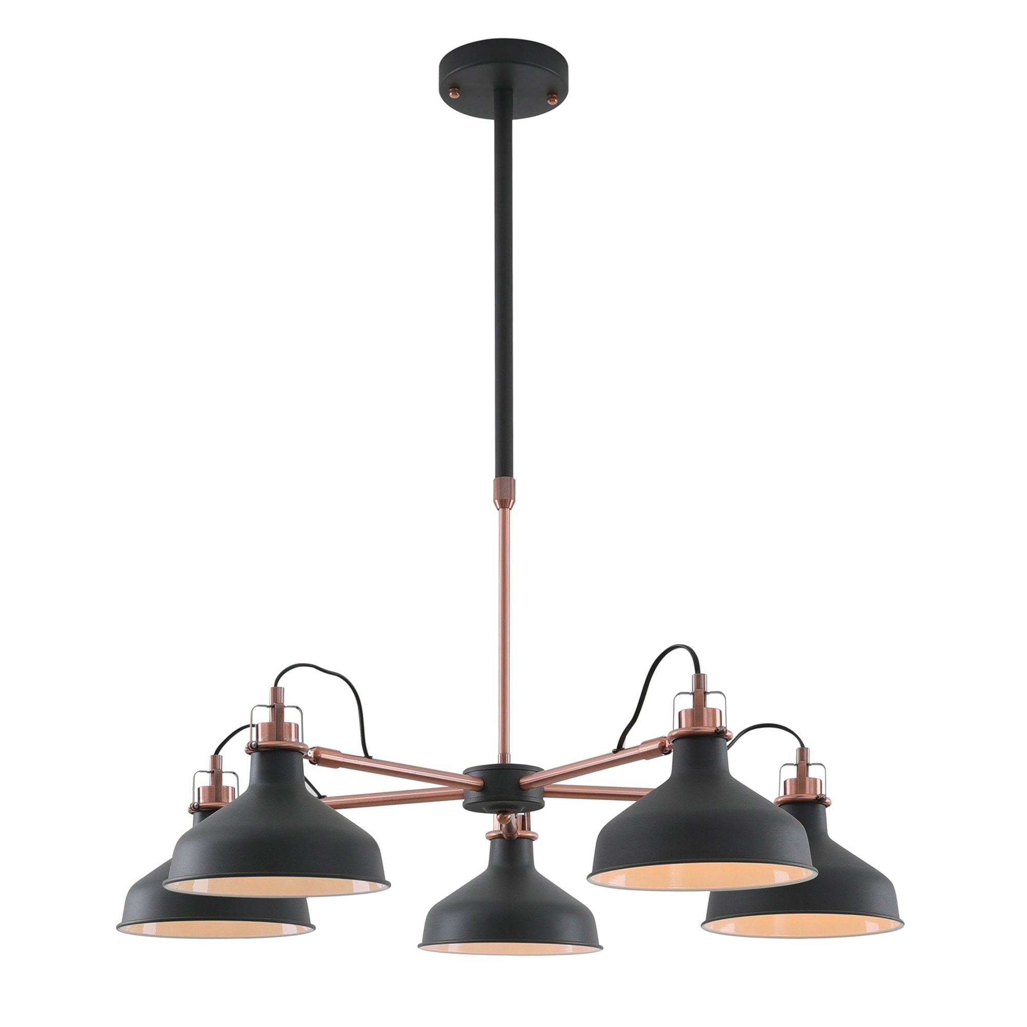 Fabula Forest 5 Light Telescopic - Graphite & Copper