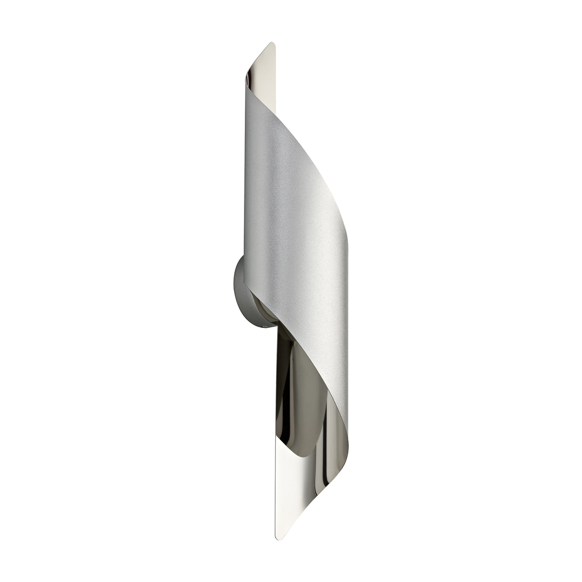 Fabula Barrington Large LED Wall Lamp - Silver & Polished Chrome