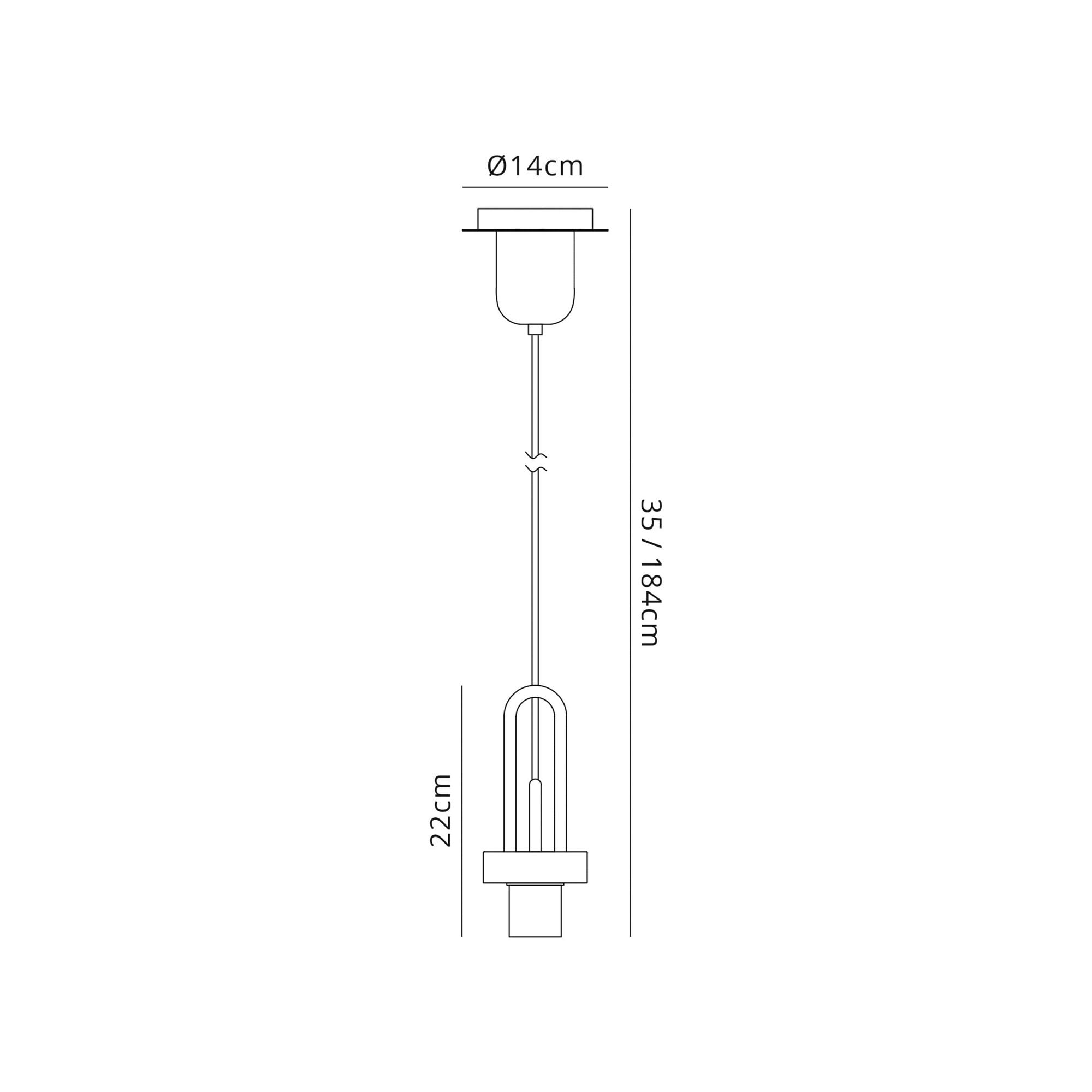 Fabula Springfield Single Suspension Kit - Brass Gold - Frame Only