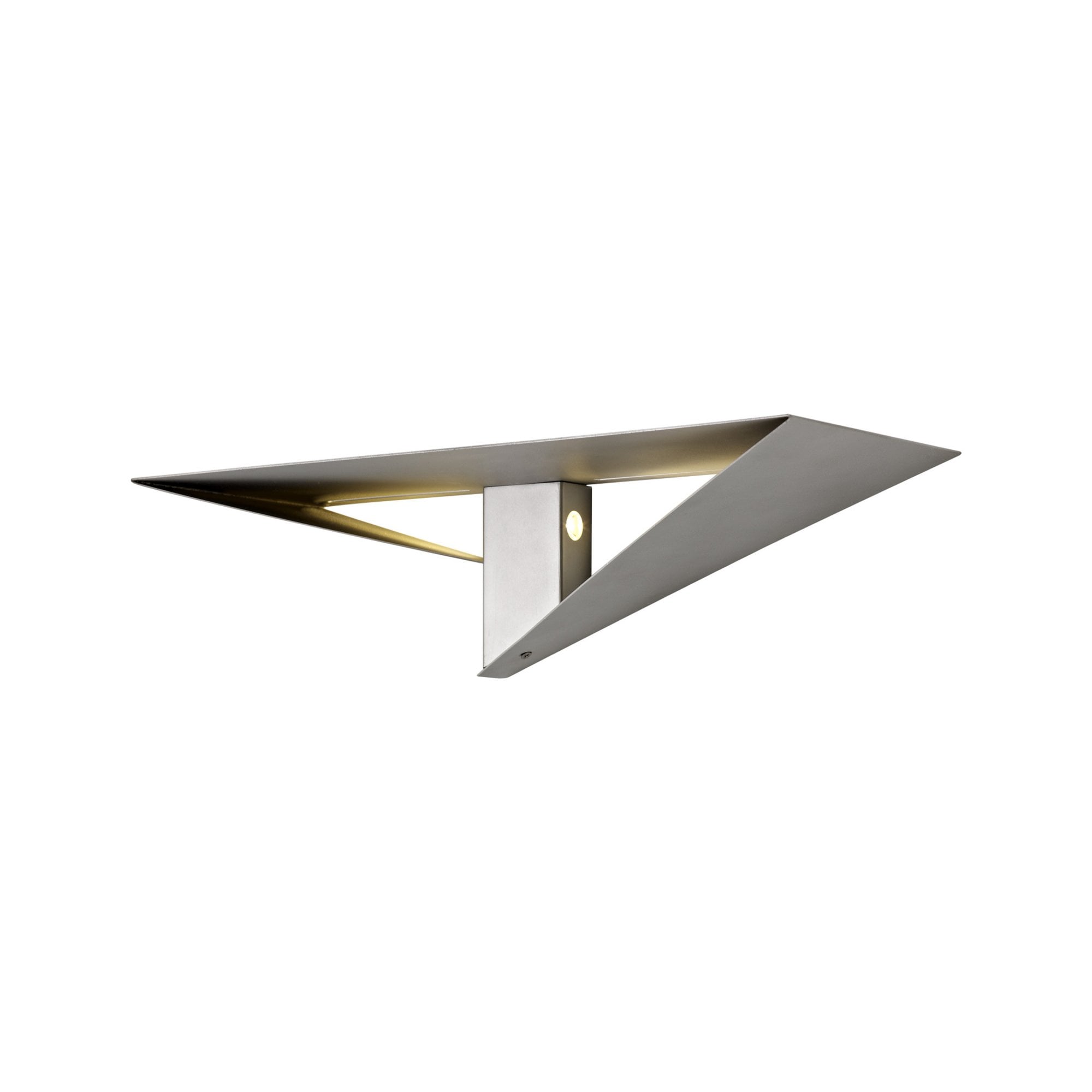 Fabula Wroths 2 Light LED Wall Lamp - Silver Painted