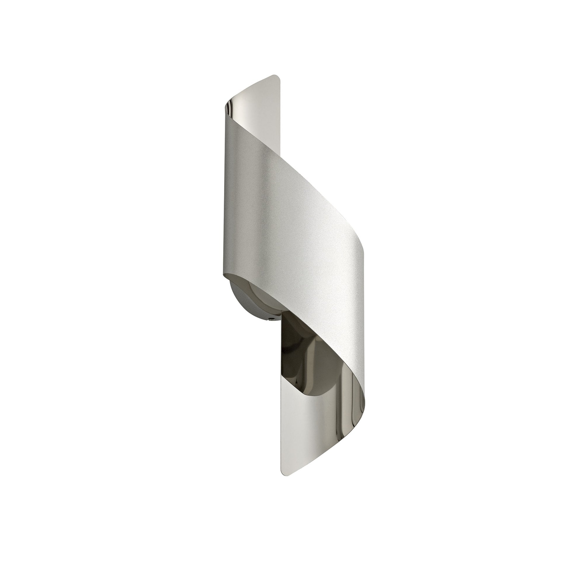 Fabula Barrington Small LED Wall Lamp - Silver & Polished Chrome