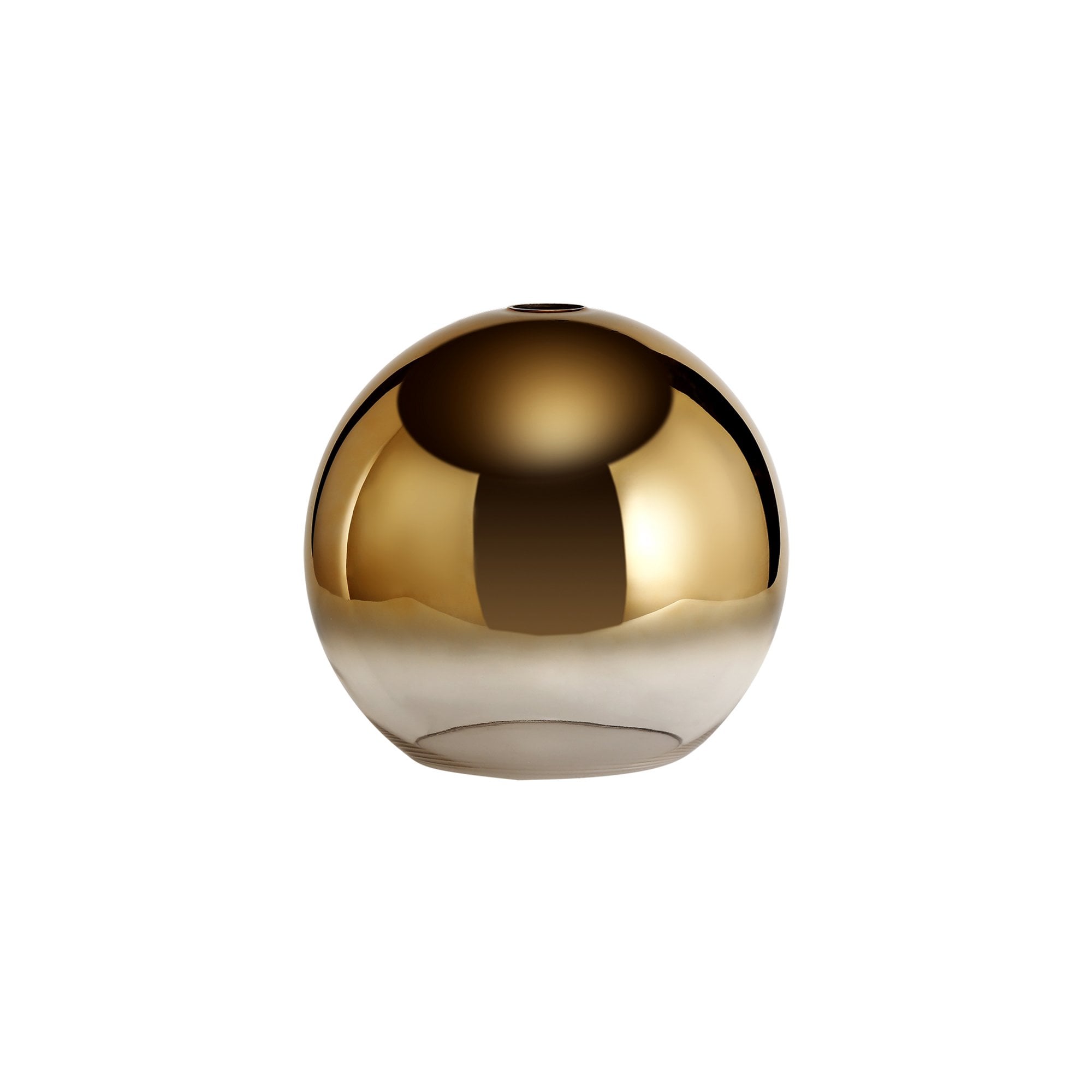 Fabula Springfield 30cm Globe Shade - Brass Gold Fade Glass - Shade Only