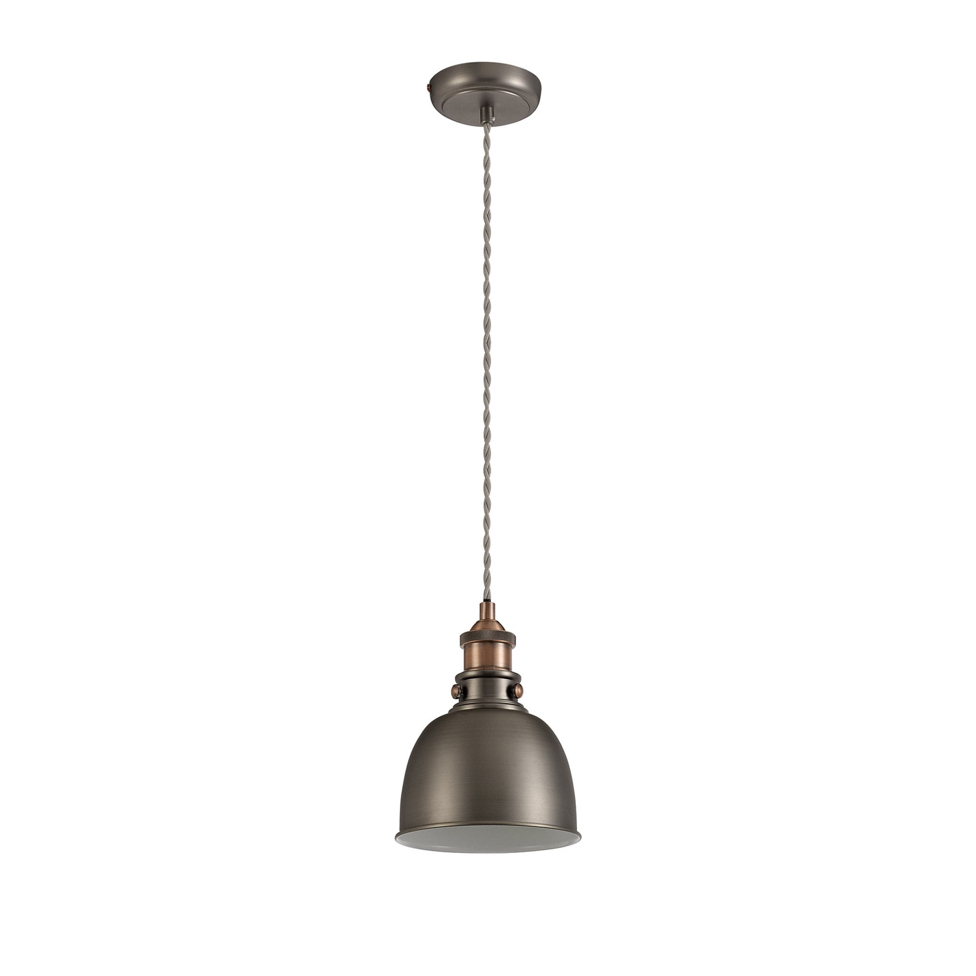 Fabula Sunnyside Small Pendant - Antique Silver & Copper
