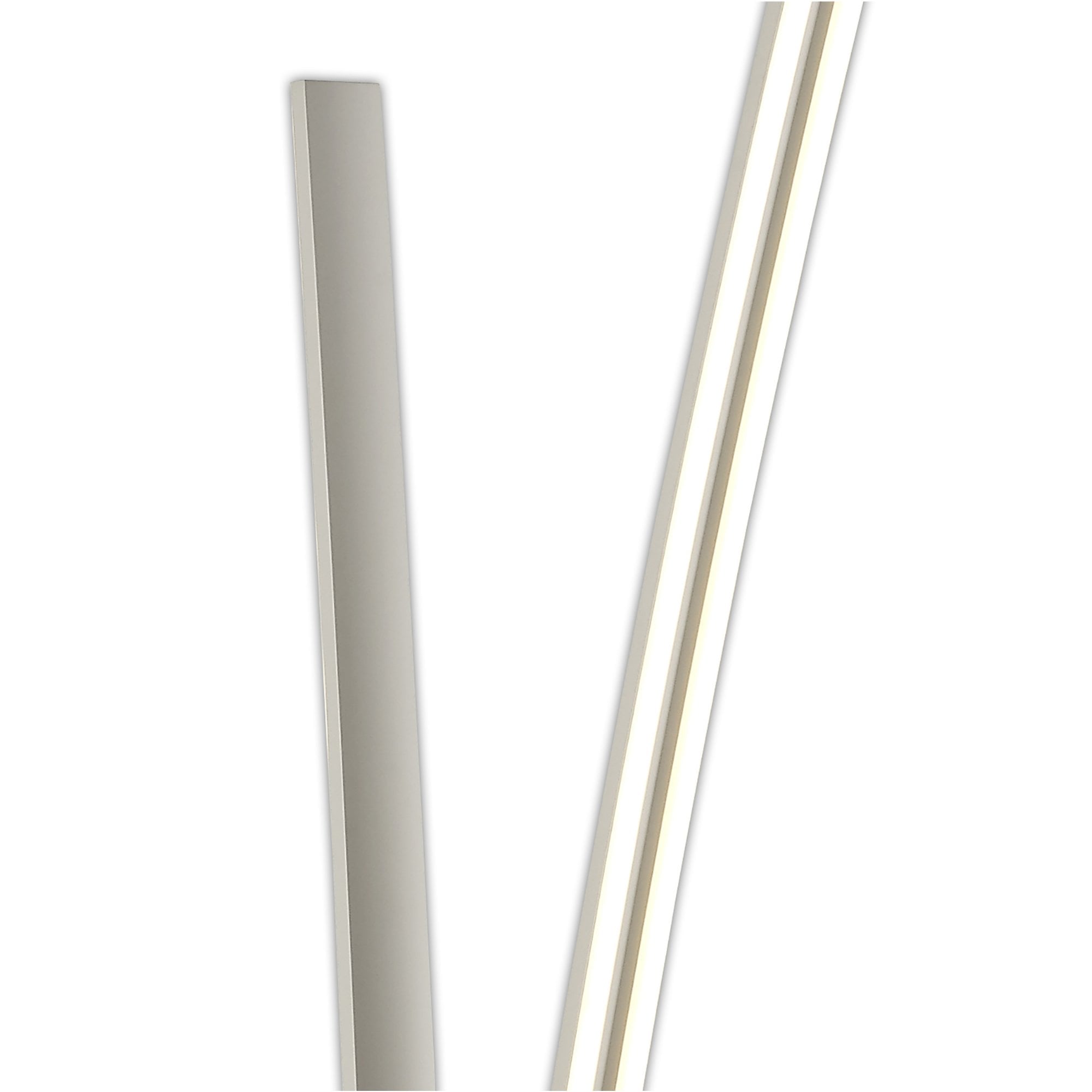 Fabula Barncroft 2 Light Dimmable LED Floor Light - White