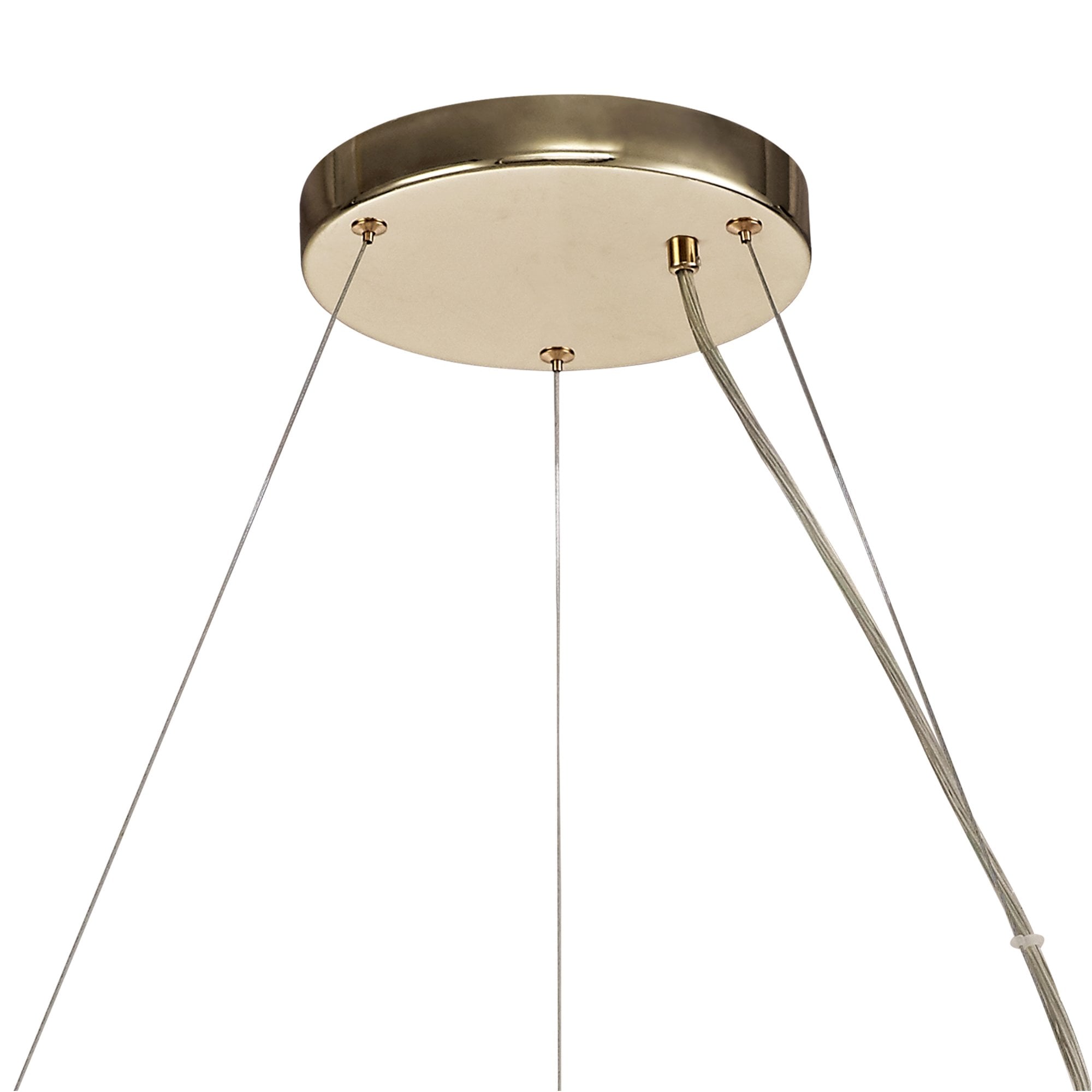 Fabula Grosvenor 26 Light Pendant - French Gold & Crystal