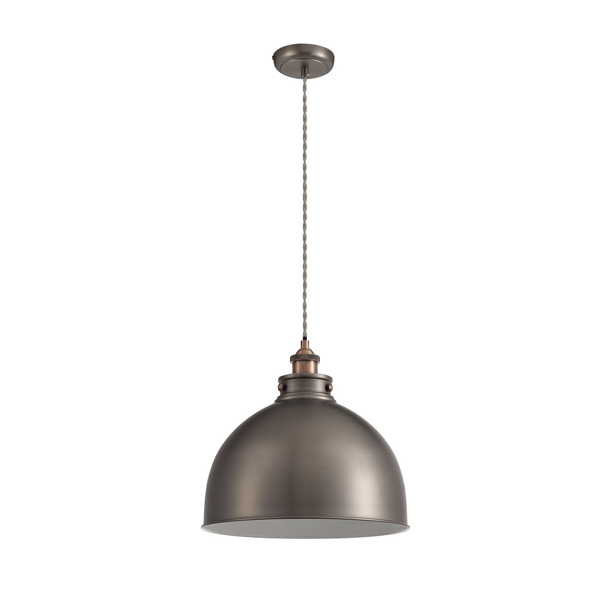 Fabula Sunnyside Large Pendant - Antique Silver & Copper