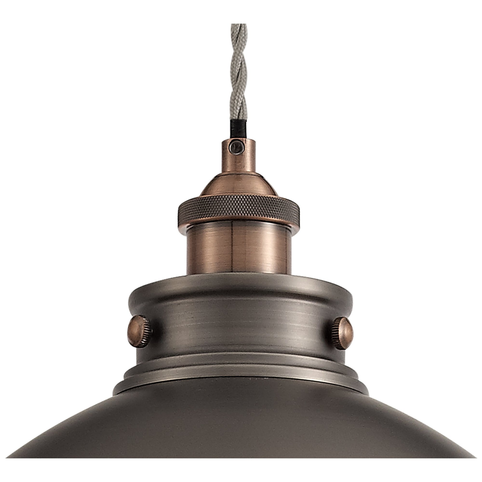 Fabula Sunnyside Large Pendant - Antique Silver & Copper