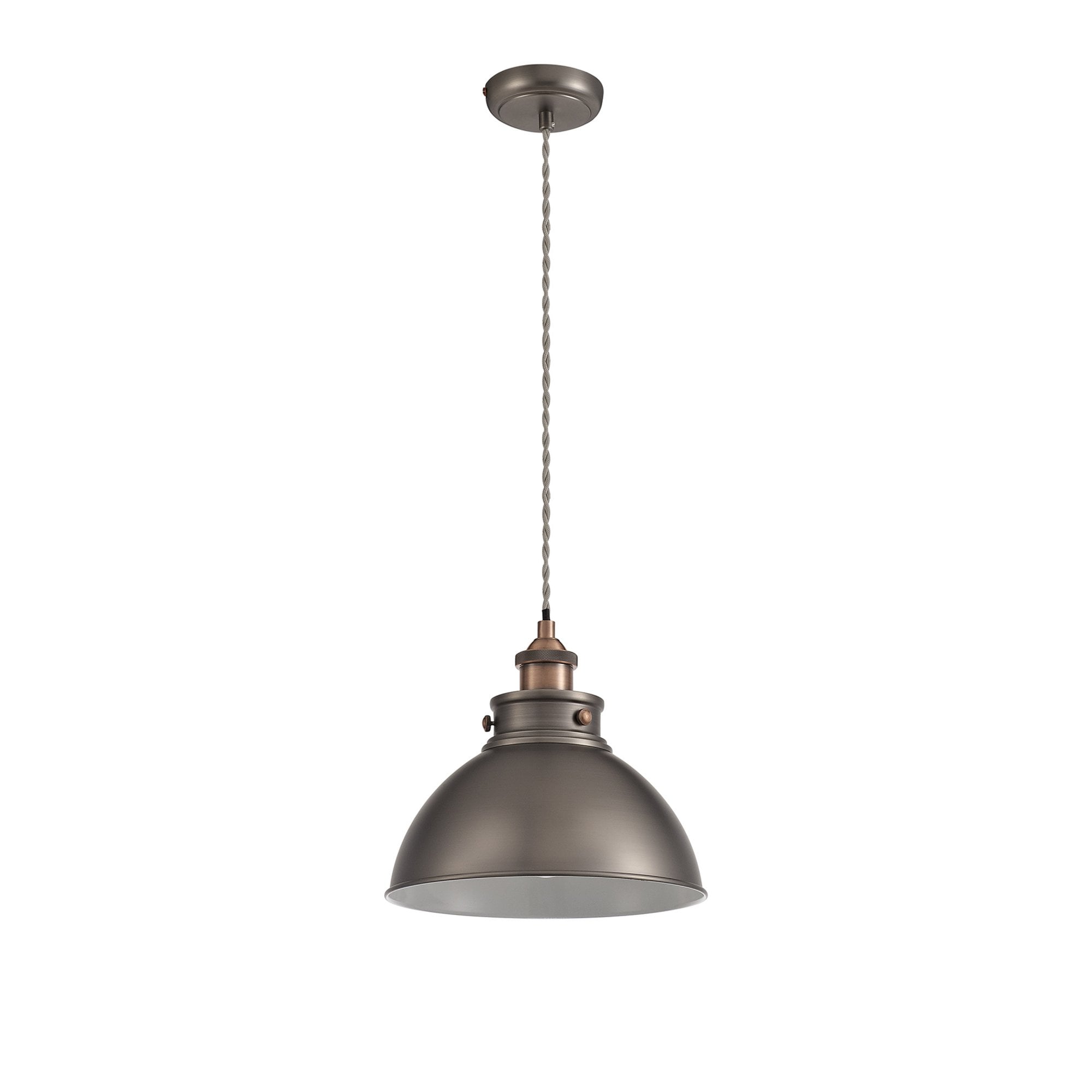 Fabula Sunnyside Medium Pendant - Antique Silver & Copper