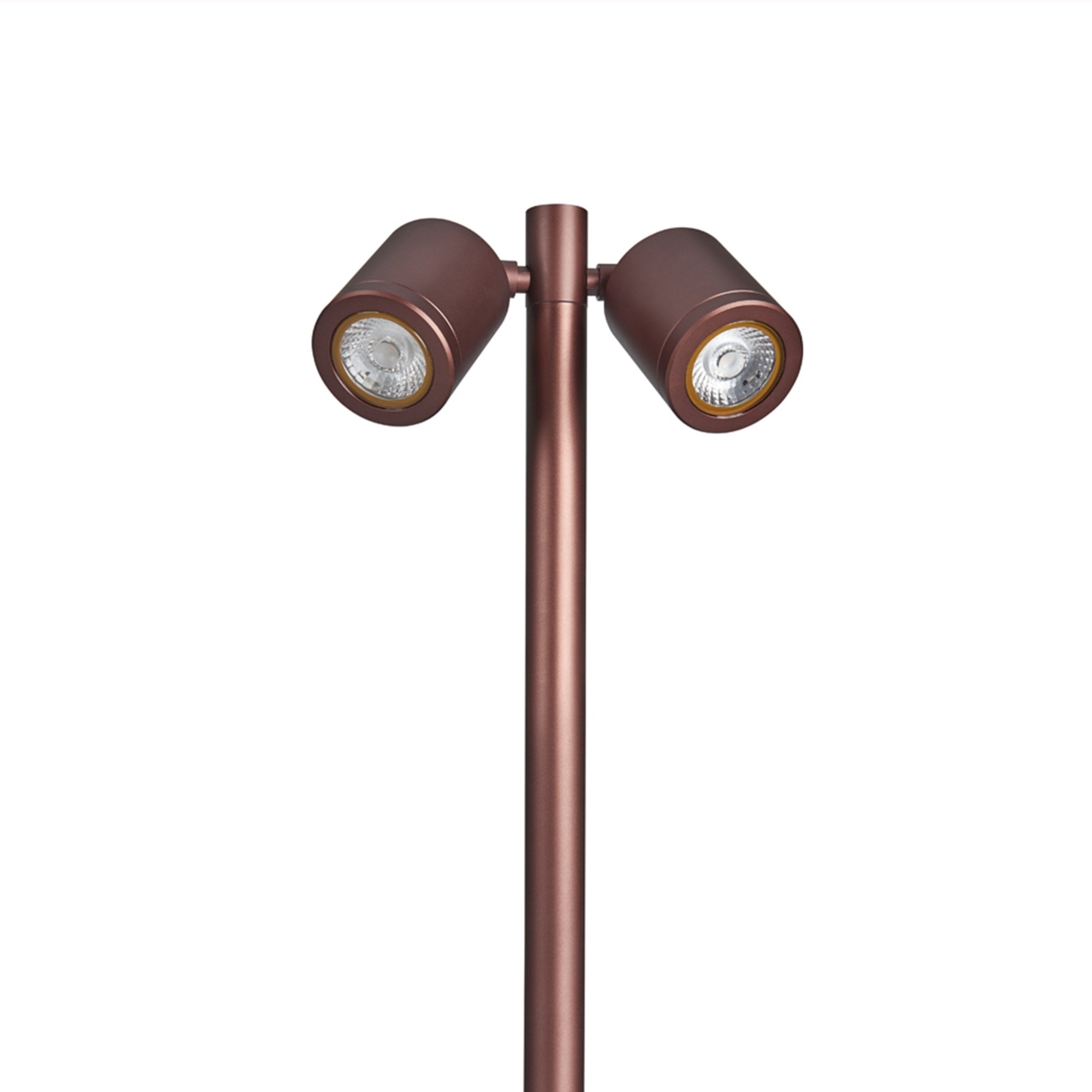 Collingwood SL230 LED Twin Pole Spike Light - Bronze - Low Voltage