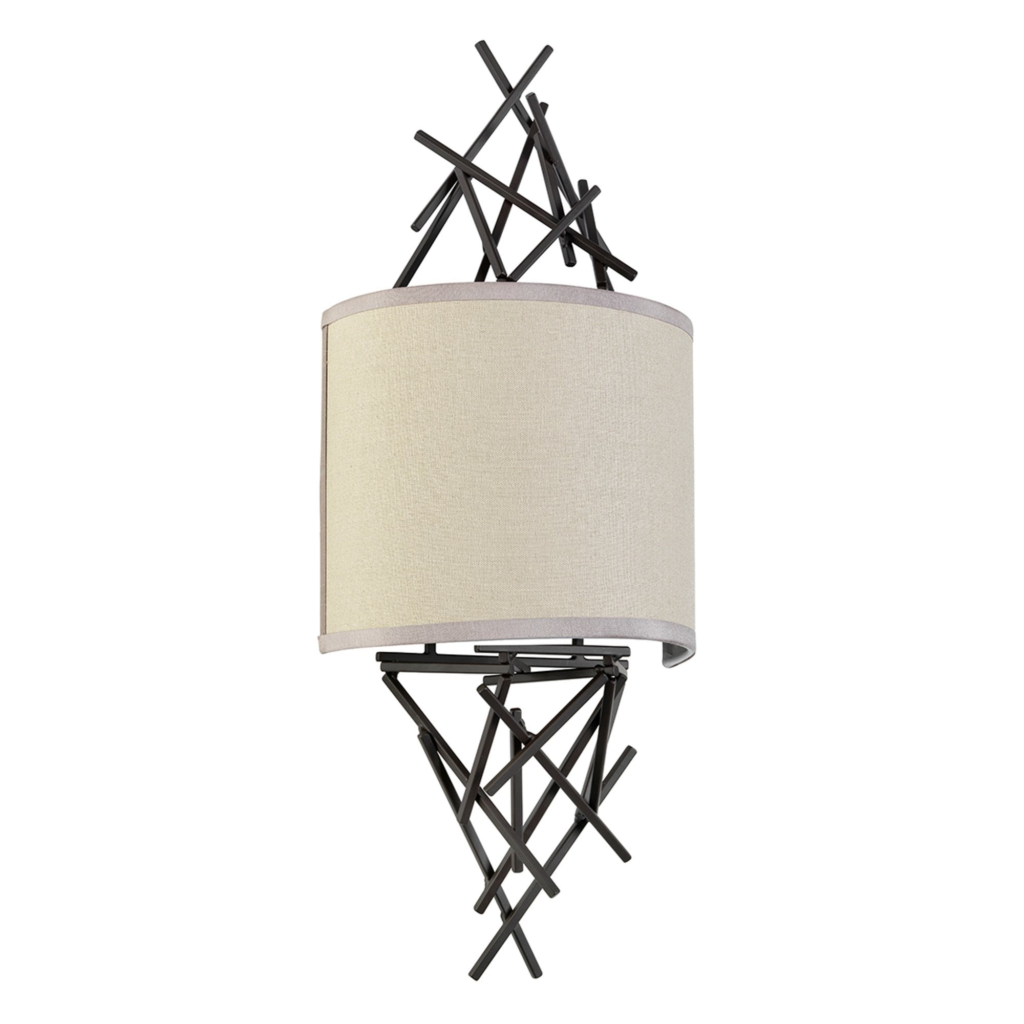 Elstead Taiko 2 Light Wall Light - Olde Bronze