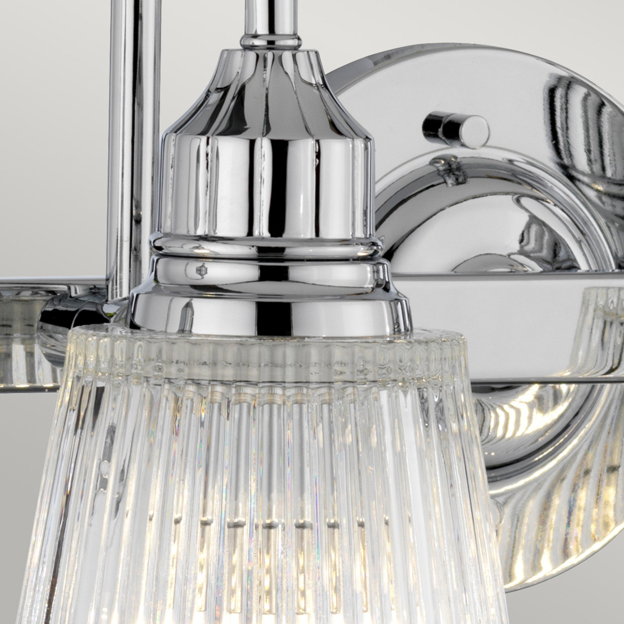 Quintiesse Addison 4 Light Bathroom Wall Light - Polished Chrome