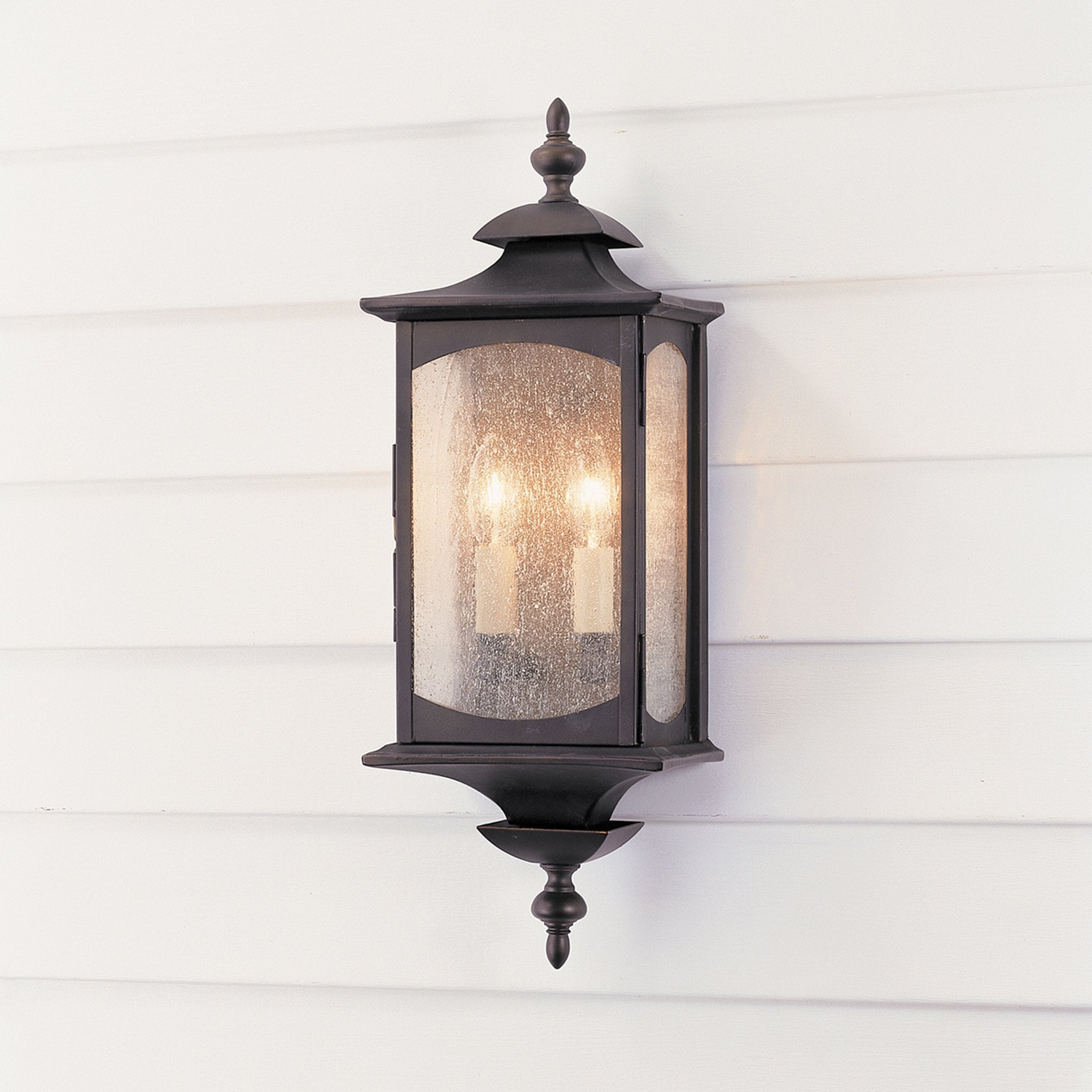 Quintiesse Market Square 2 Light Wall Light - Oil Rubbed Bronze