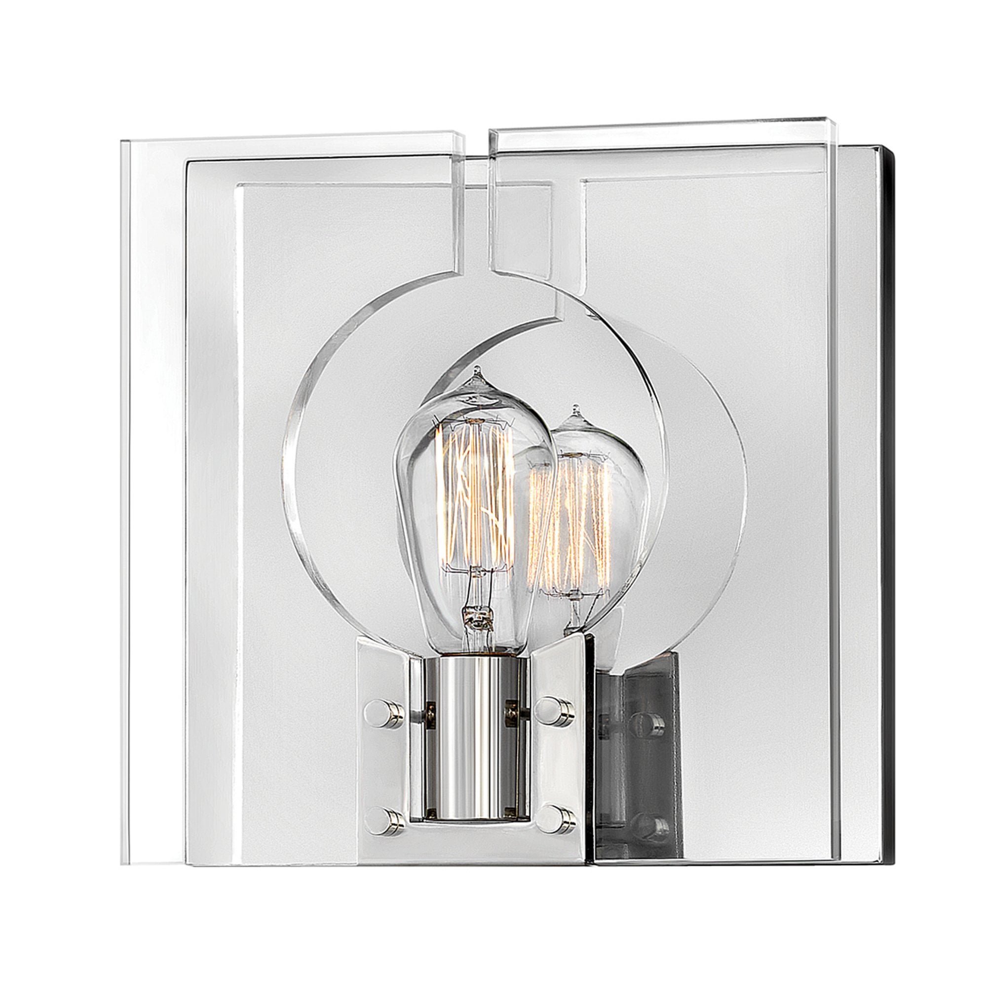 Quintiesse Ludlow Single Wall Light - Polished Nickel