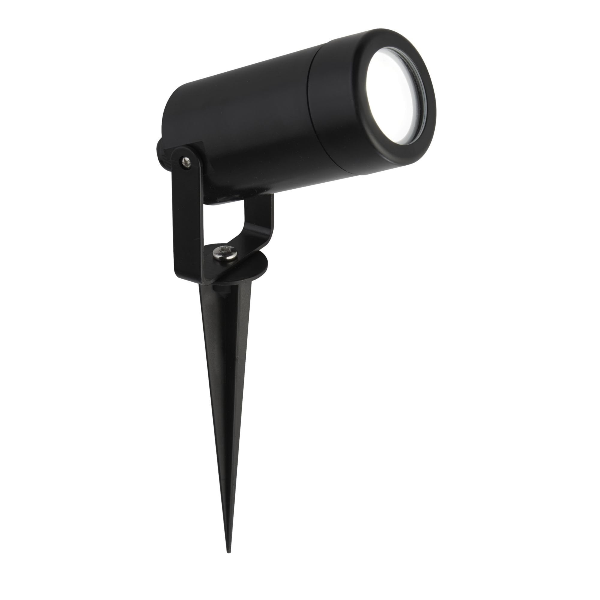 Searchlight Southbank Outdoor Garden Spike - Black Polycarbonate - IP44