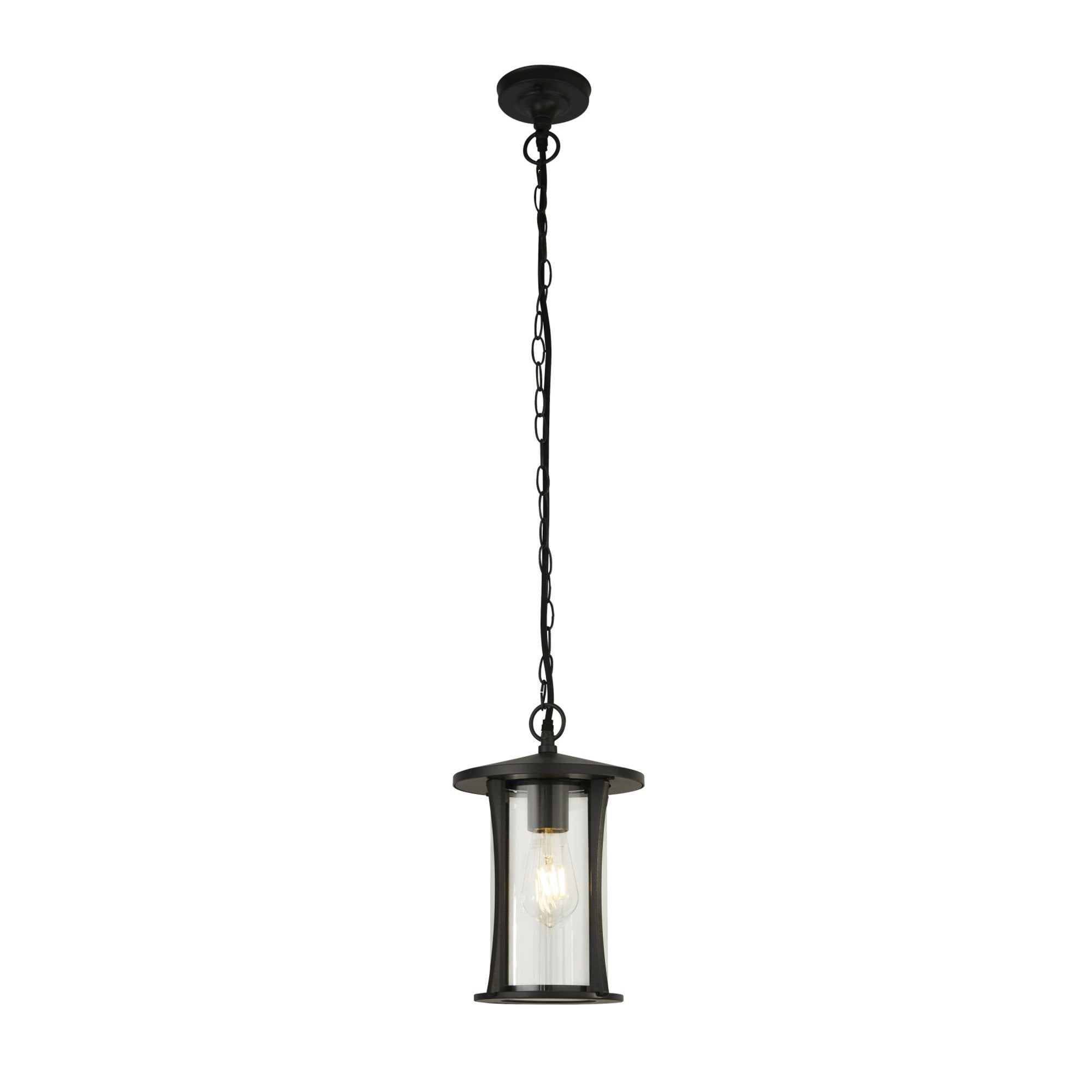 Searchlight Page Outdoor Pendant - Black - IP44
