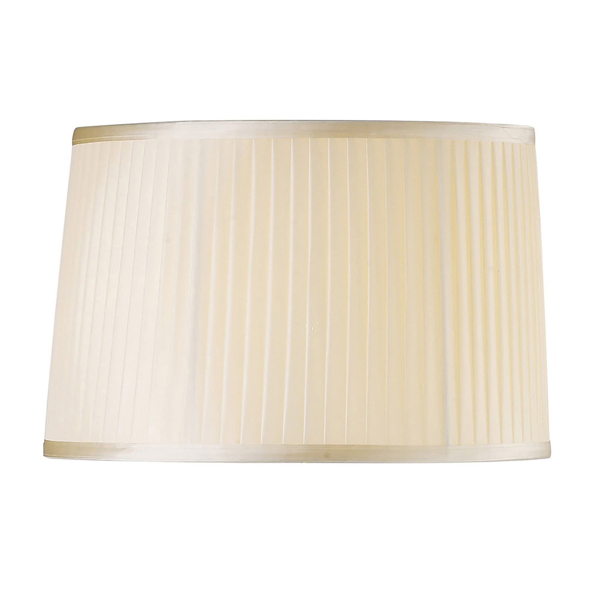Diyas ILS31224 Willow Fabric Shade - Cream 36/40cm - Shade Only