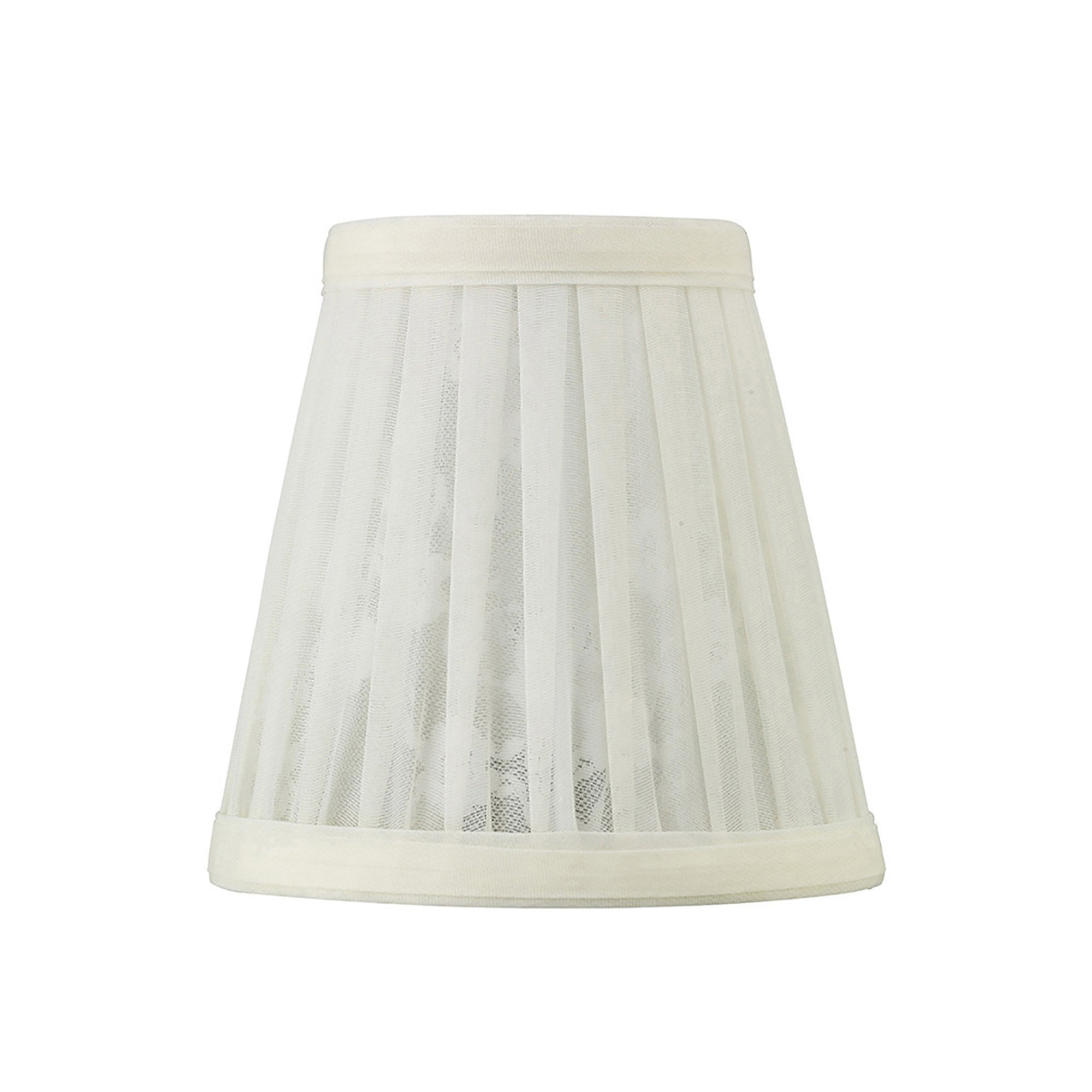 Diyas ILS10125 Organza Pattern Cream Shade - 8/13cm - Shade Only