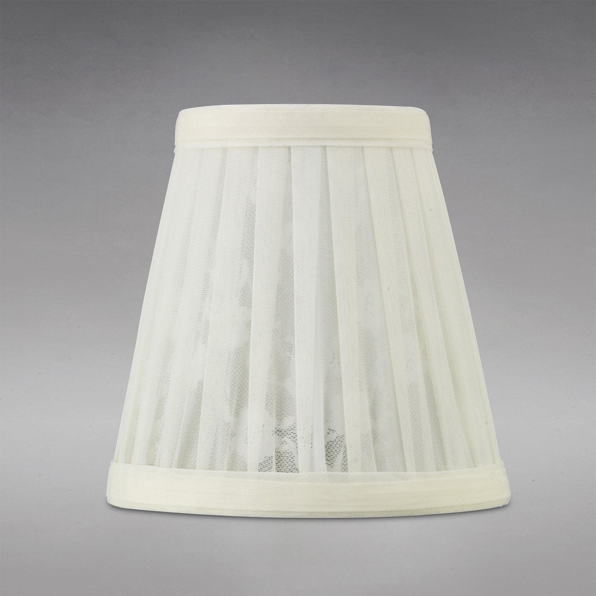 Diyas ILS10125 Organza Pattern Cream Shade - 8/13cm - Shade Only