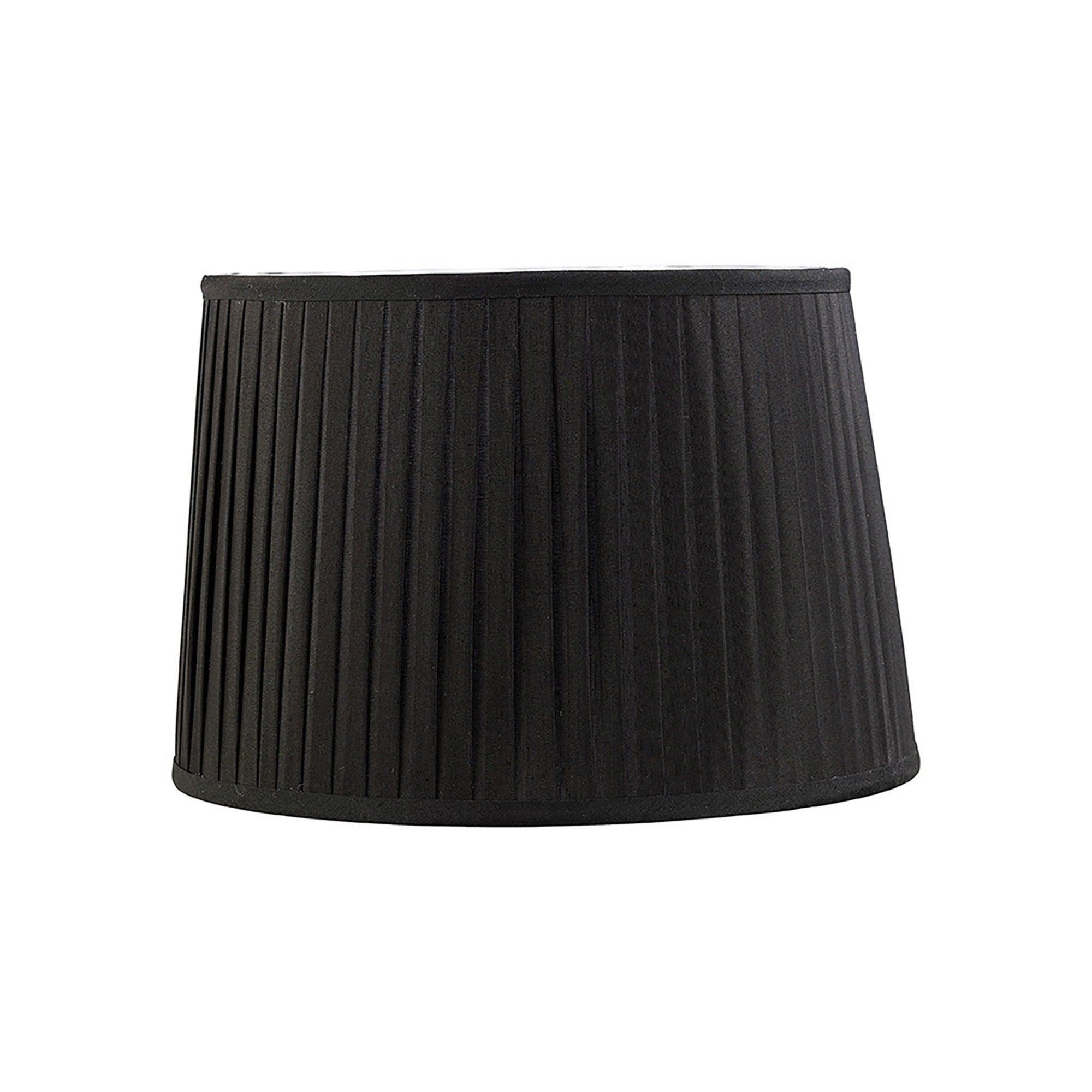 Diyas ILS20205 Stella Round Shade - Black 35/40cm - Shade Only