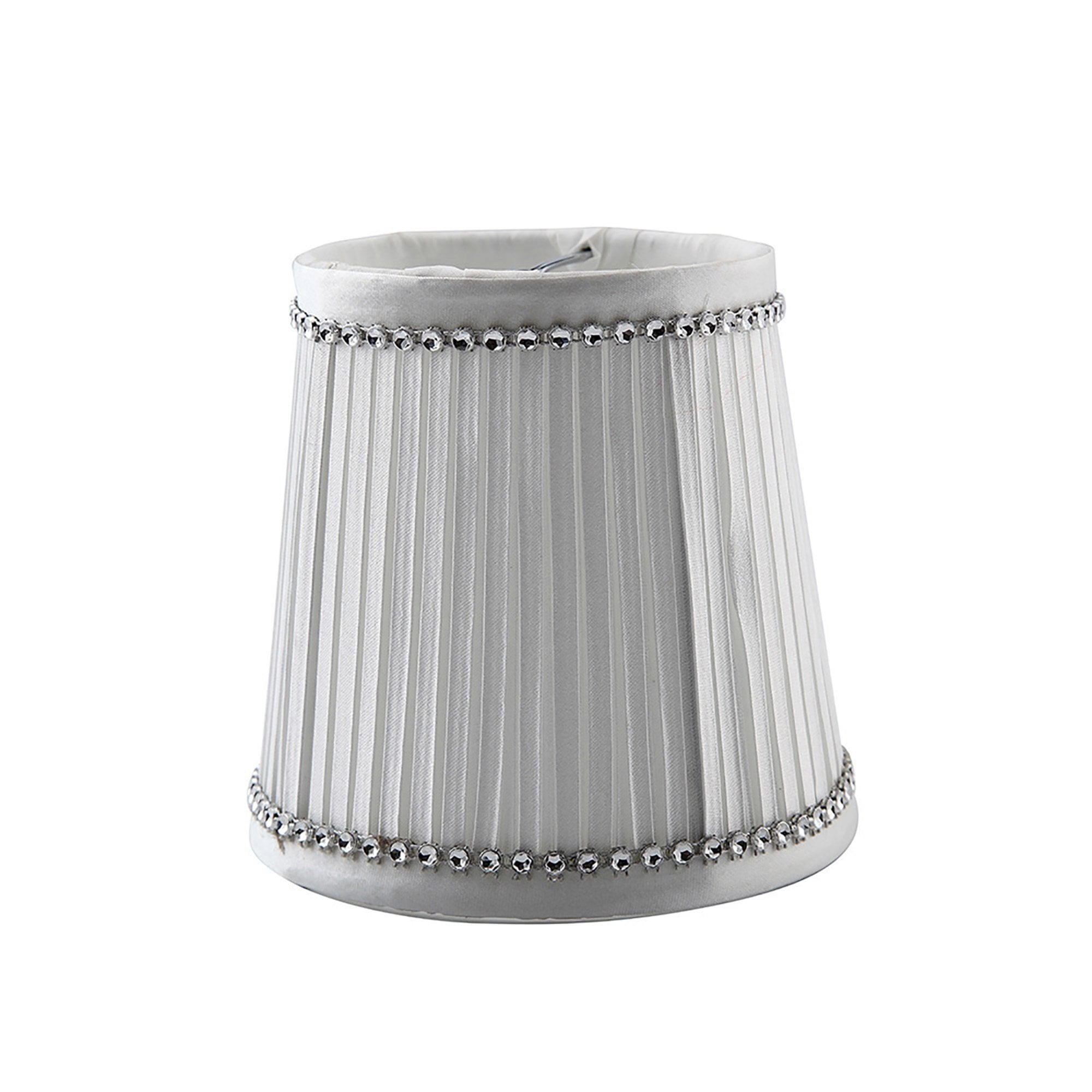 Diyas ILS10645 Rada Fabric Shade - White 8.5/11cm - Shade Only