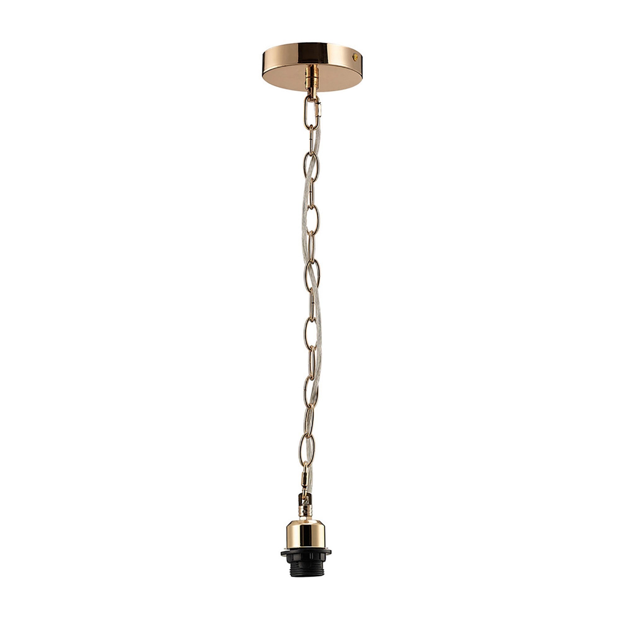 Diyas IL60015 Kudo Electrical Suspension Kit 1 Light French Gold