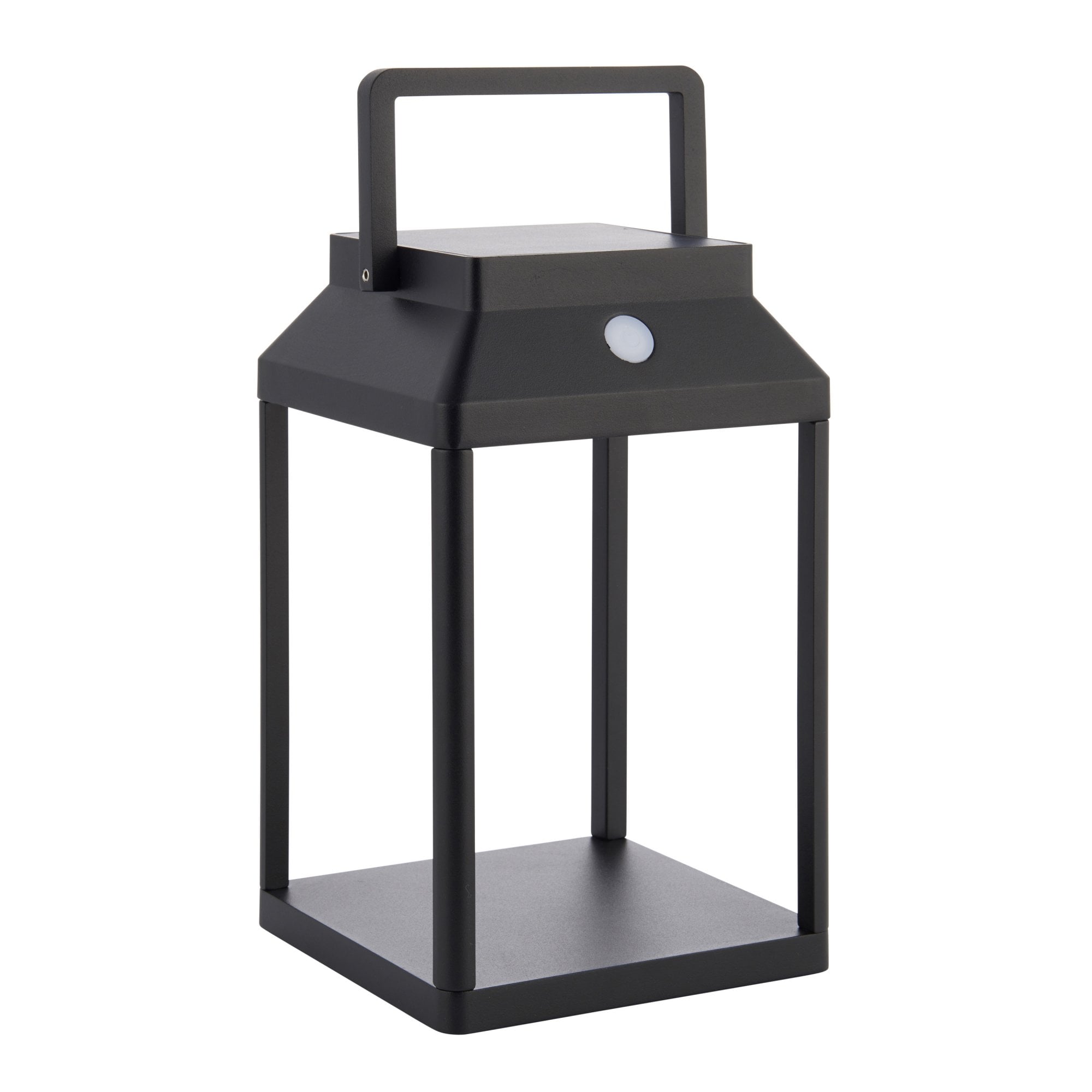 Endon Linterna Medium Single Light Table Lamp - Solar - Textured Black