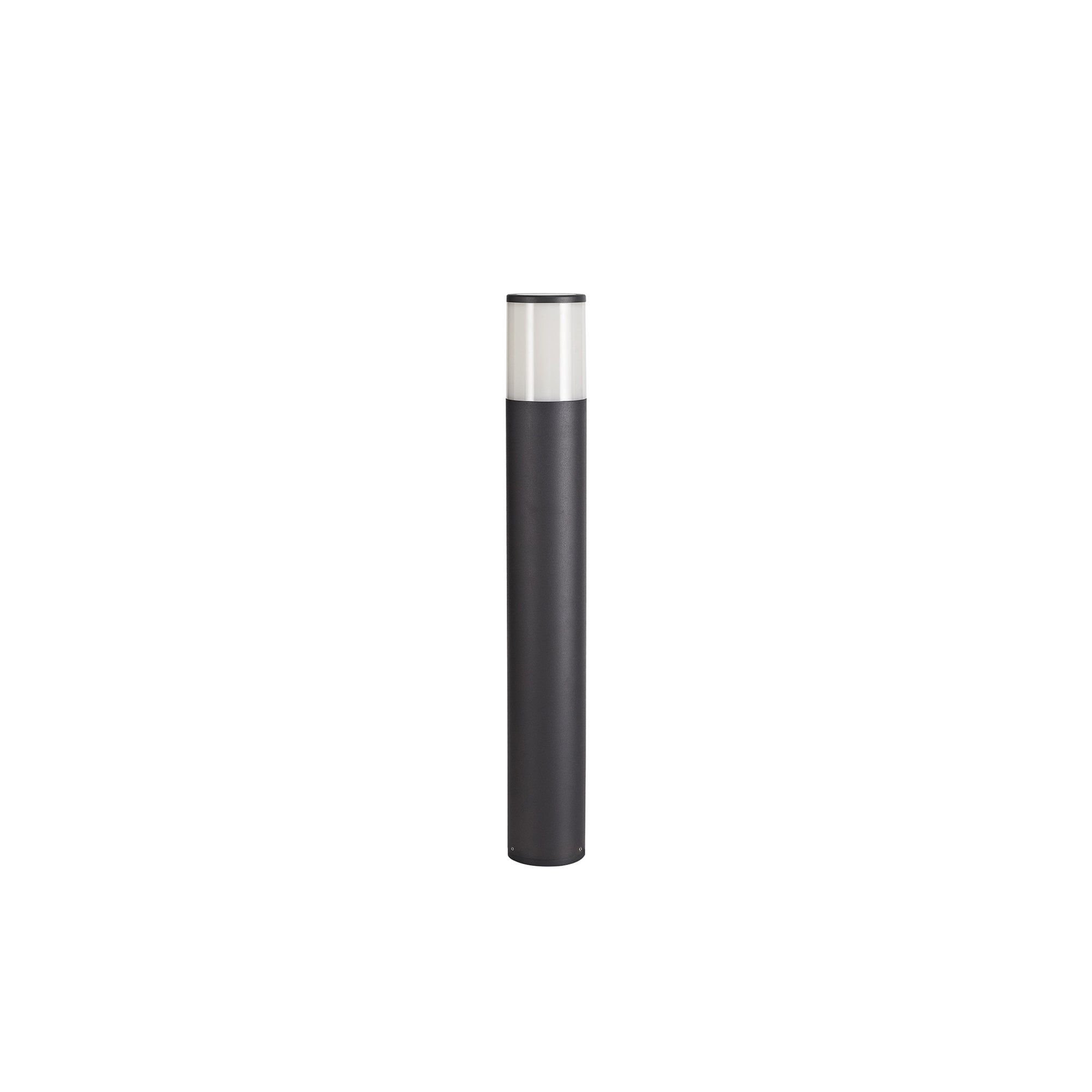 Fabula Harwater Single 65cm Post Lamp - Anthracite & Opal PC - IP54