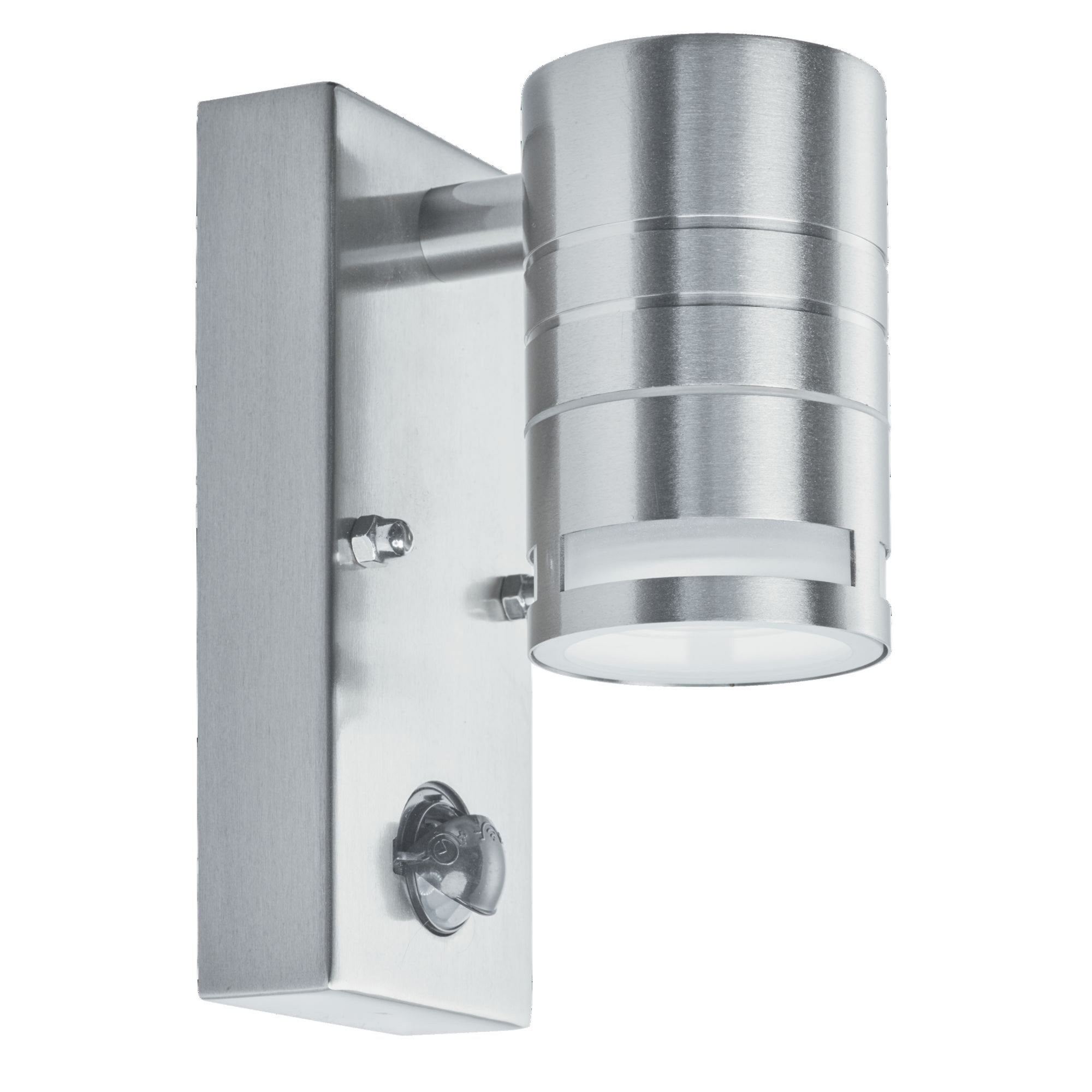 Searchlight Mela LED Outdoor Wall Bracket with PIR - Stainless Steel