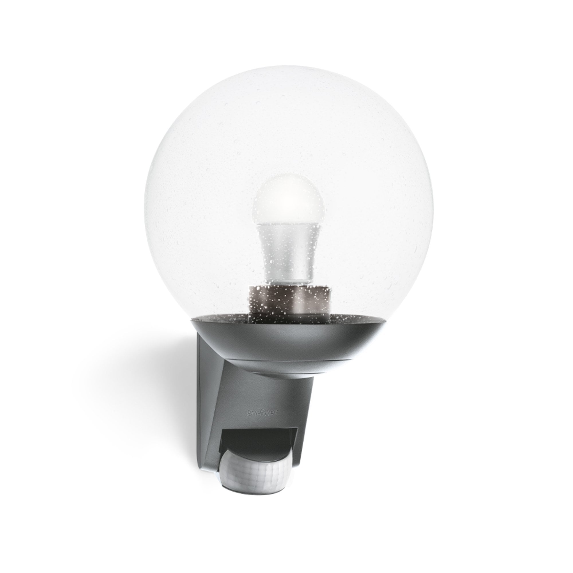 Steinel L 585 S Classic Globe Wall light with 180 degree PIR Anthracite