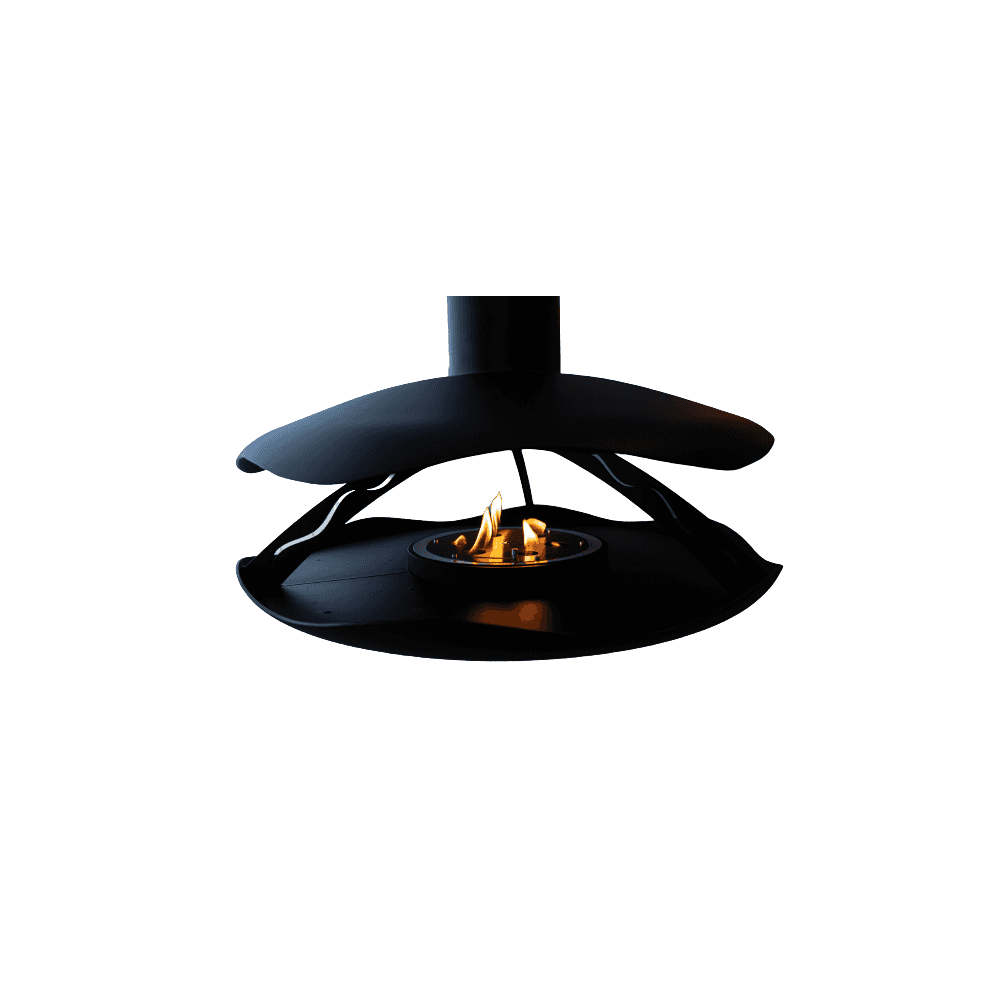 Glammfire Perola - Bioethanol Premium Fire - Black