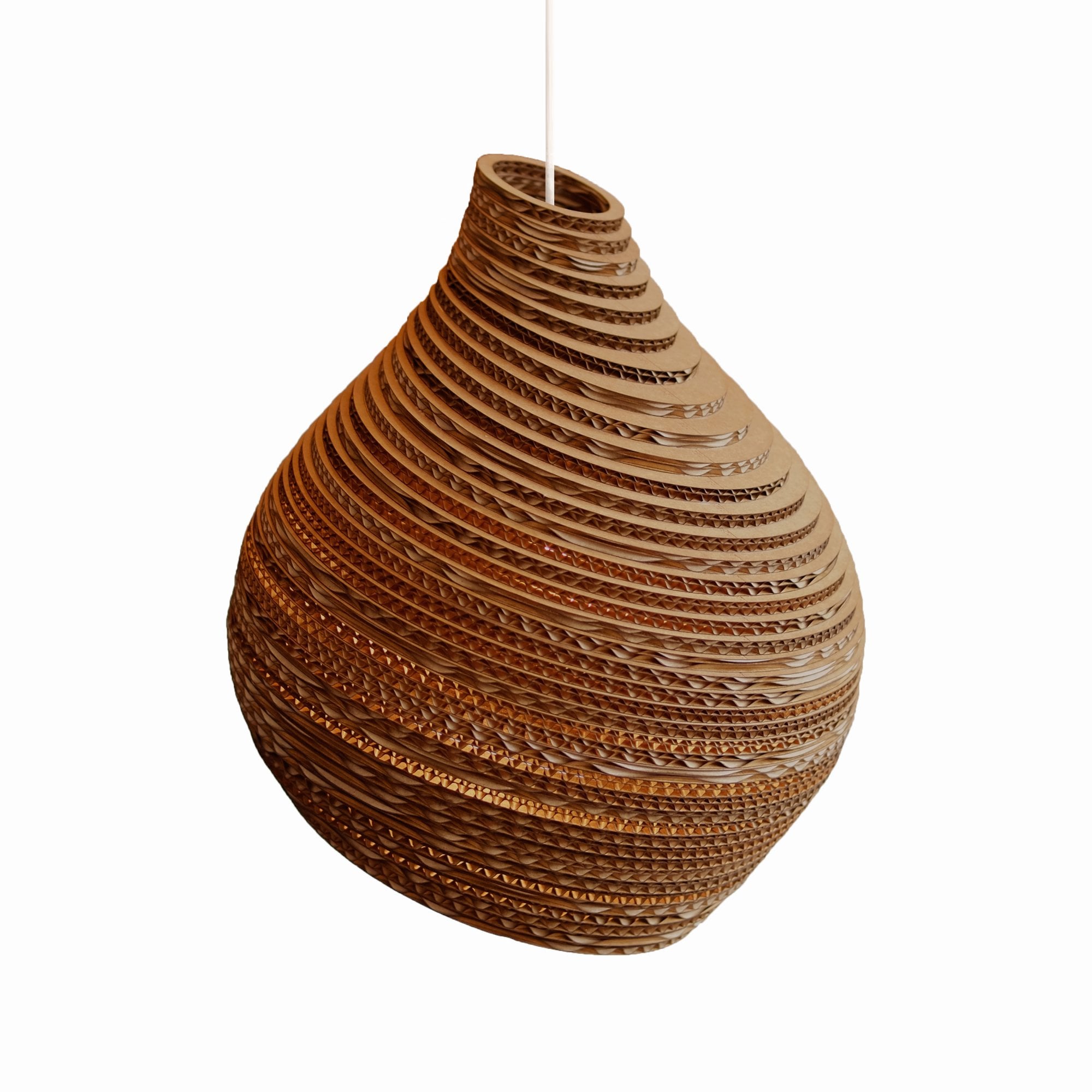 Graypants Scraplights Hive 15 Pendant - Natural - 38cm Diameter