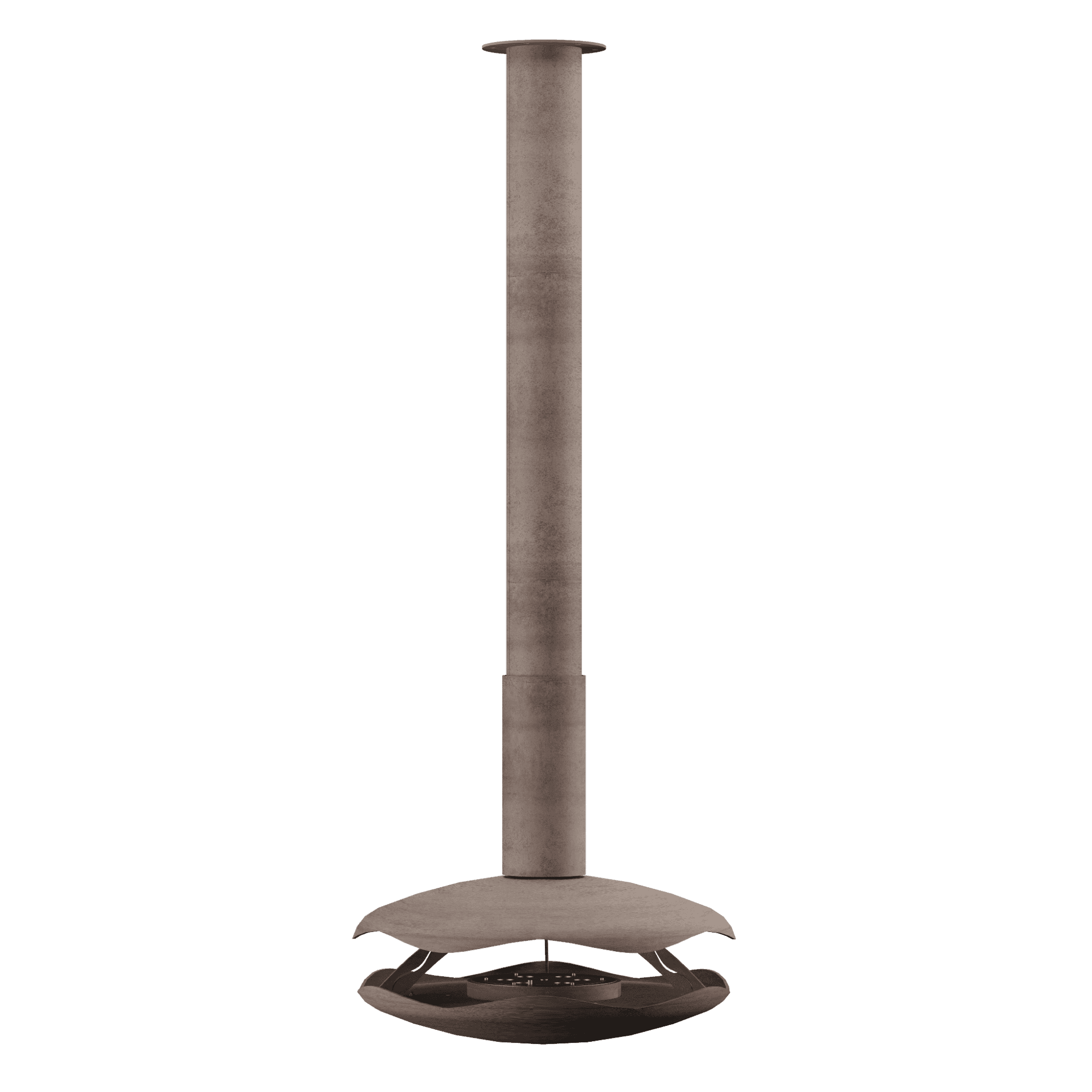 Glammfire Perola - Bioethanol Premium Fire - Rusted Corten Steel