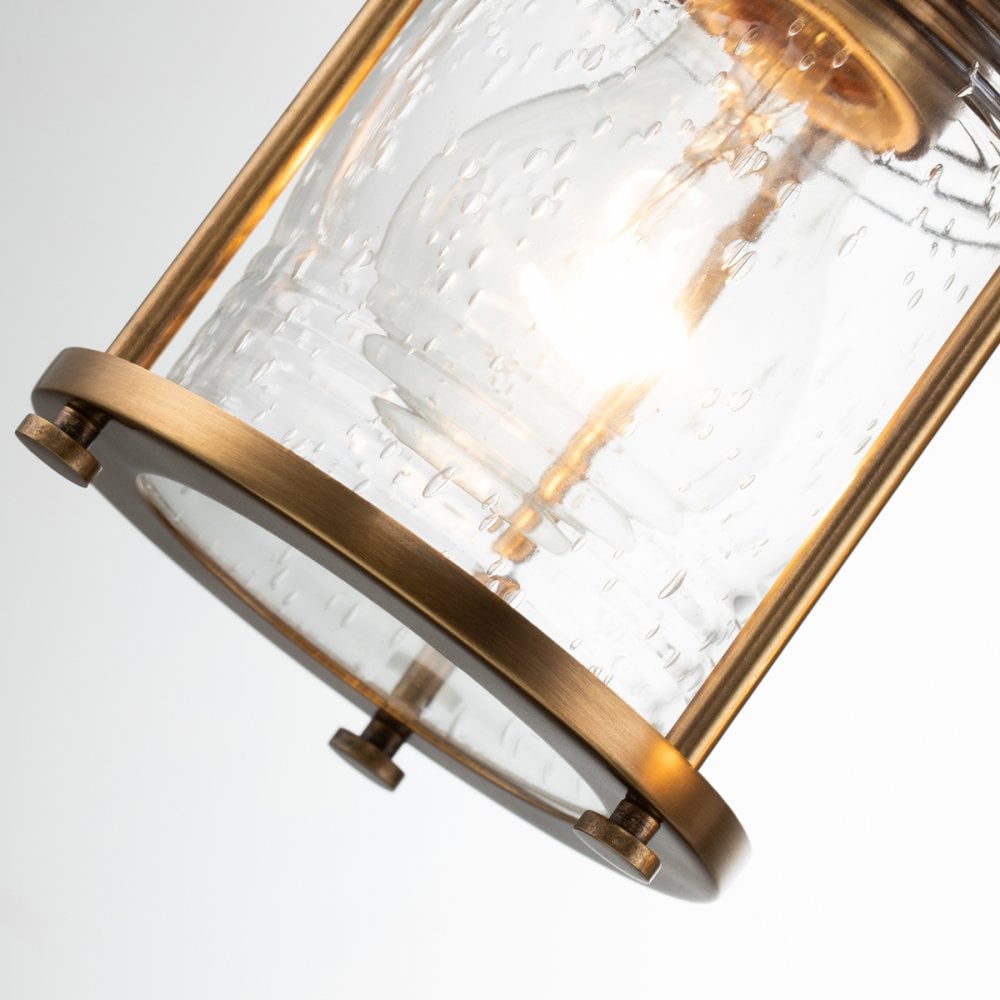 Quintiesse Ashland Bay 3 Light Bathroom Wall Light - Natural Brass