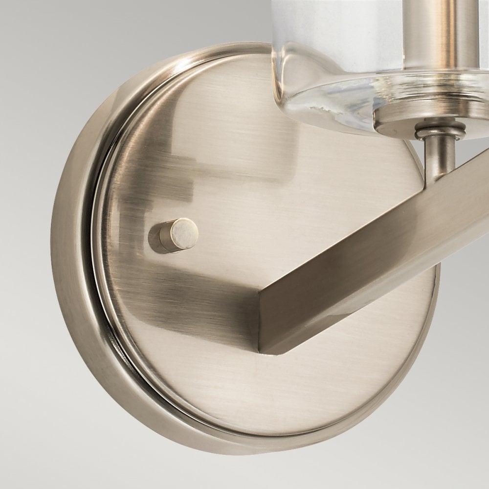 Quintiesse Nye Single Wall Light - Classic Pewter