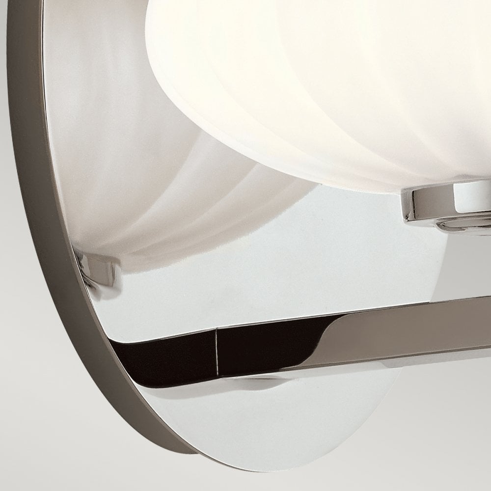 Quintiesse Pim Single Bathroom Wall Light - Polished Chrome