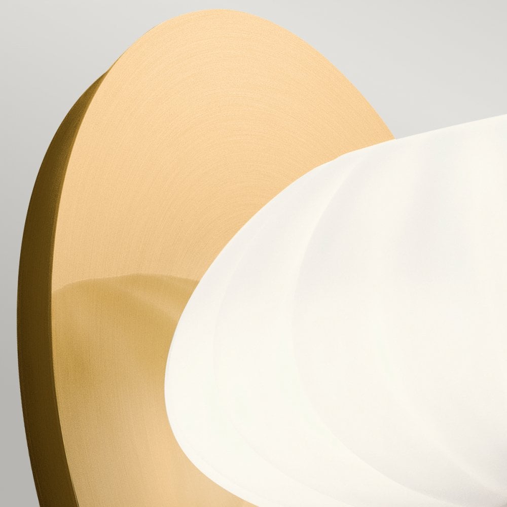 Quintiesse Pim Single Bathroom Wall Light - Fox Gold