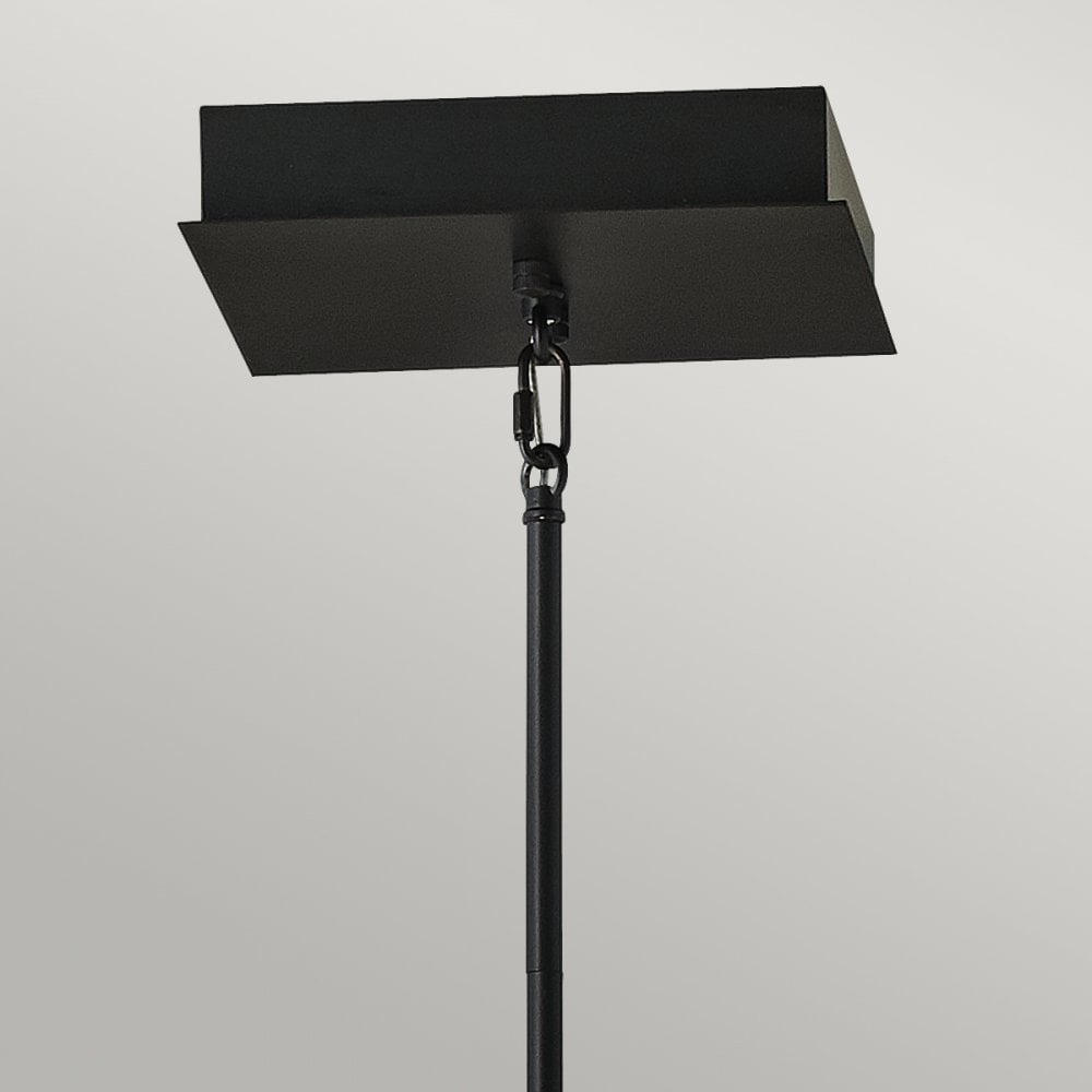 Quintiesse Styx LED Pendant - Black & Gilded Gold