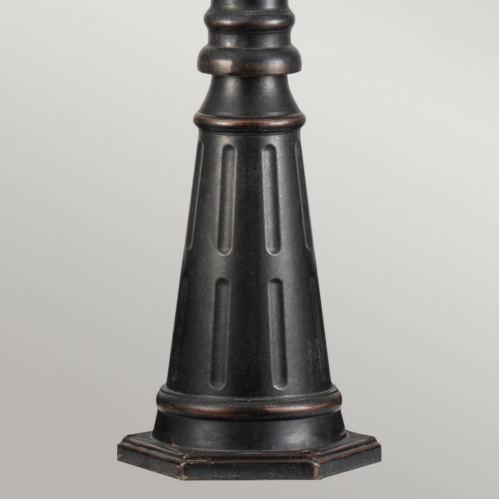 Elstead Cleveland Single Head Lamp Post - Weathered Bronze