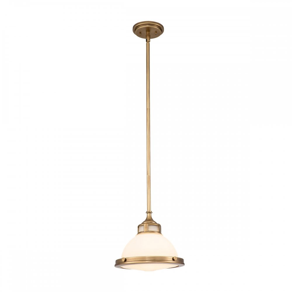 Hinkley Amelia Single Mini Pendant - Heritage Brass
