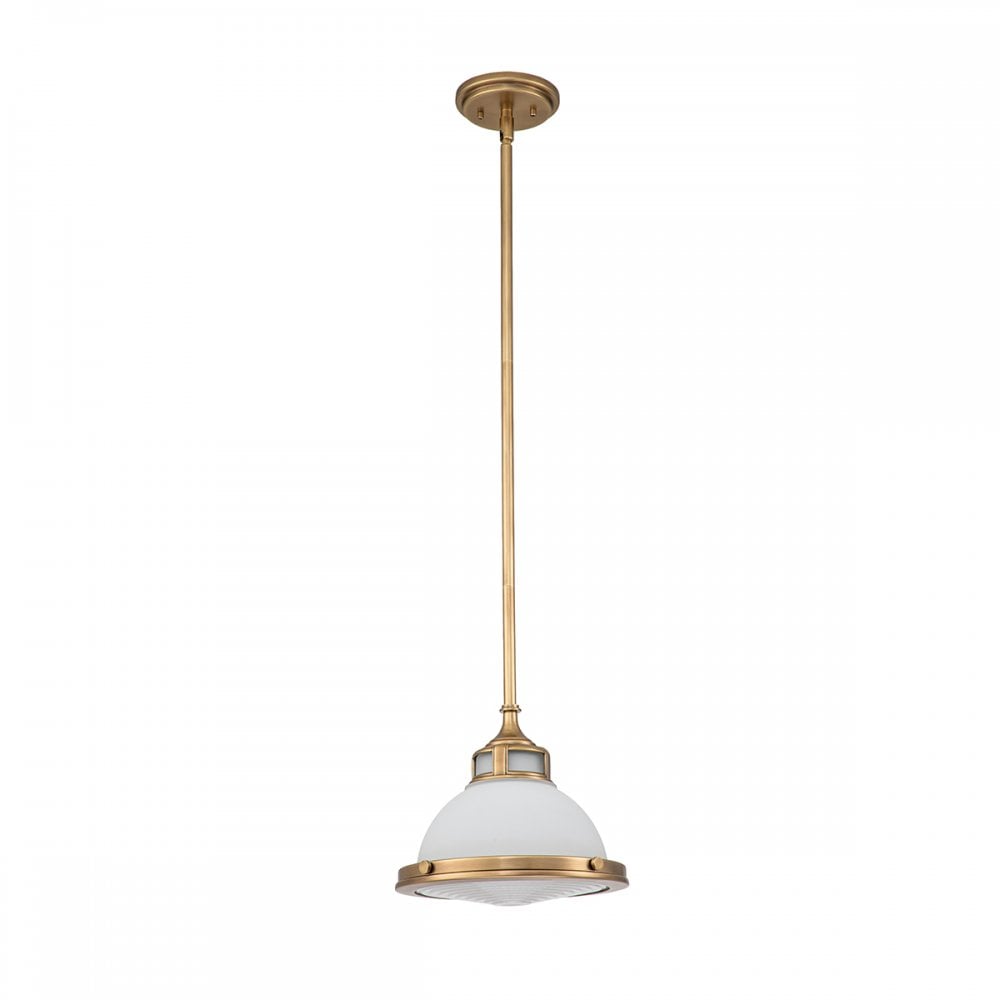 Hinkley Amelia Single Mini Pendant - Heritage Brass
