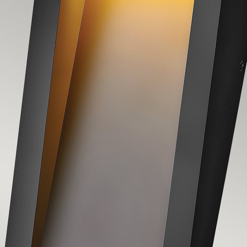 Hinkley Taper LED Wall Lantern 380mm - Textured Black
