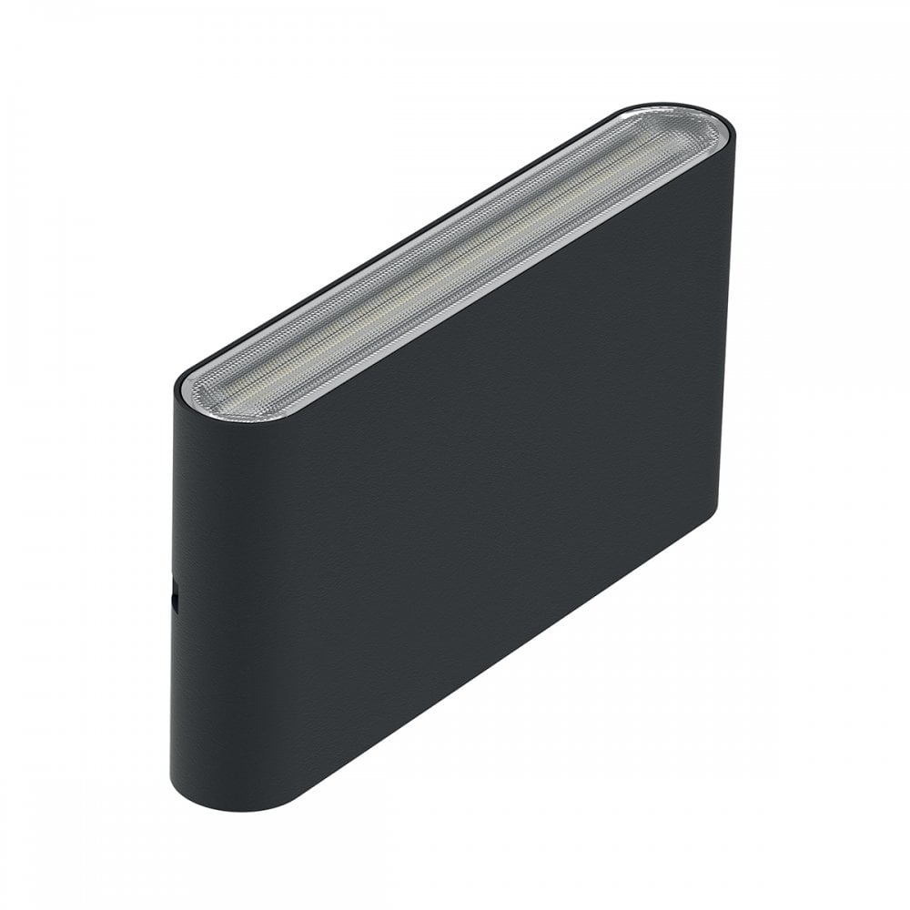 Elstead Jens Medium LED Up & Down Wall Light - Black