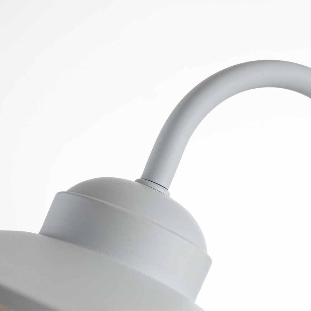 Elstead Klampenborg Single Wall Lantern - White