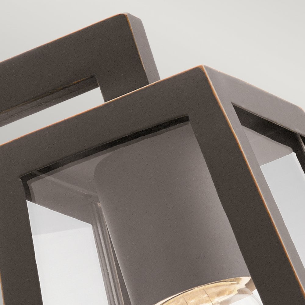 Kichler Delison Single Small Wall Lantern - Rubbed Bronze