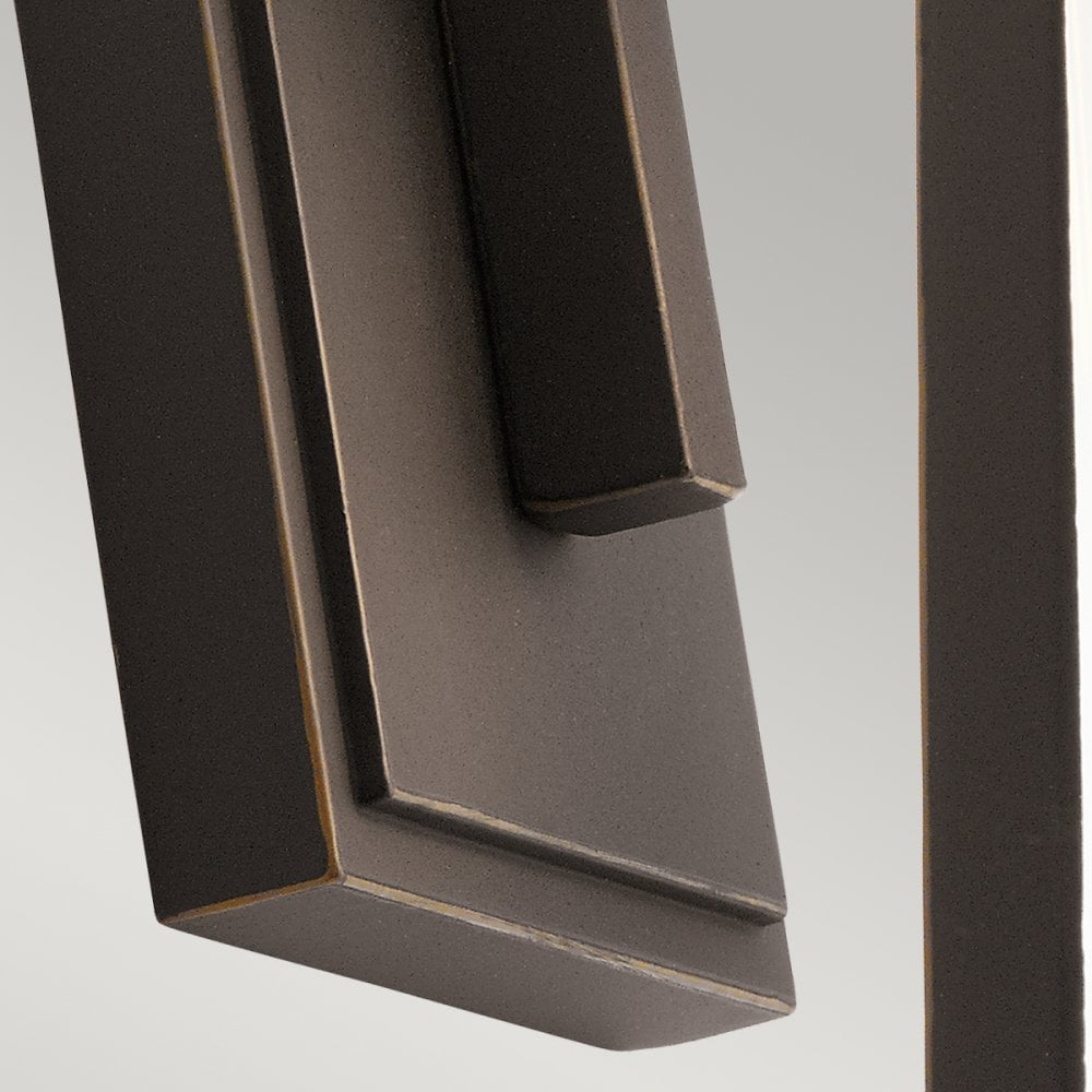 Kichler Delison Single Small Wall Lantern - Rubbed Bronze